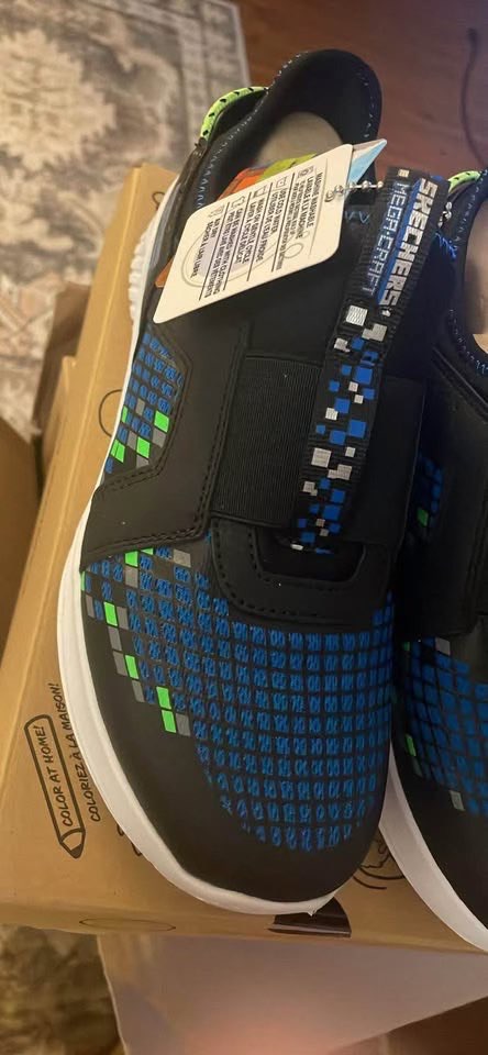 BRAND NEW boy youth skechers ultra flex slip on shoes size 4Y - photo 5