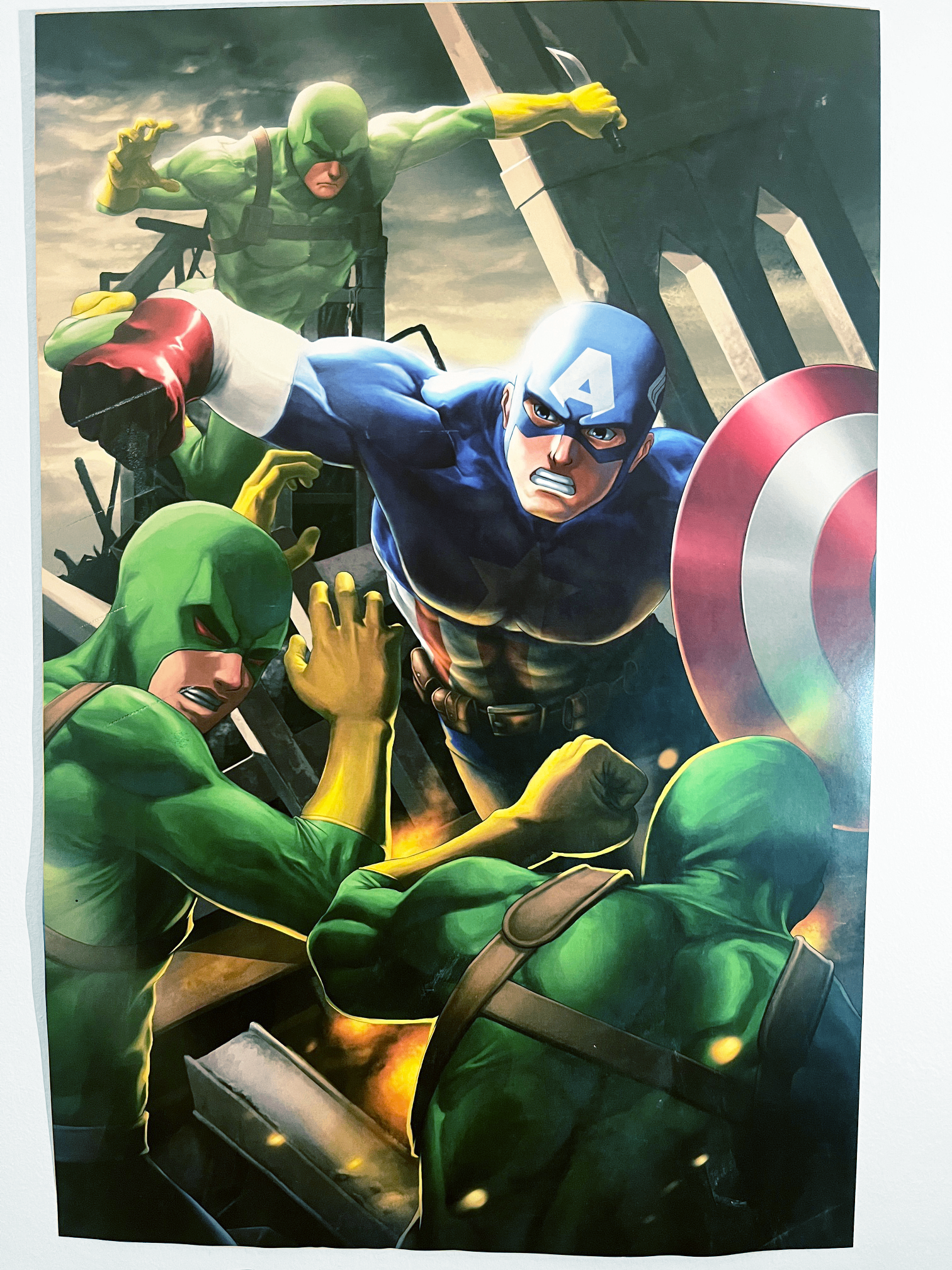 Captain America 12x18 inch Poster - photo 2