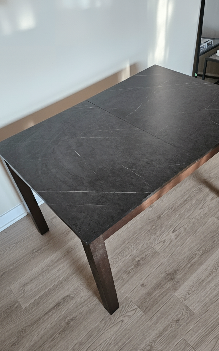 Modern Dining Table – Leaf Included - photo 3