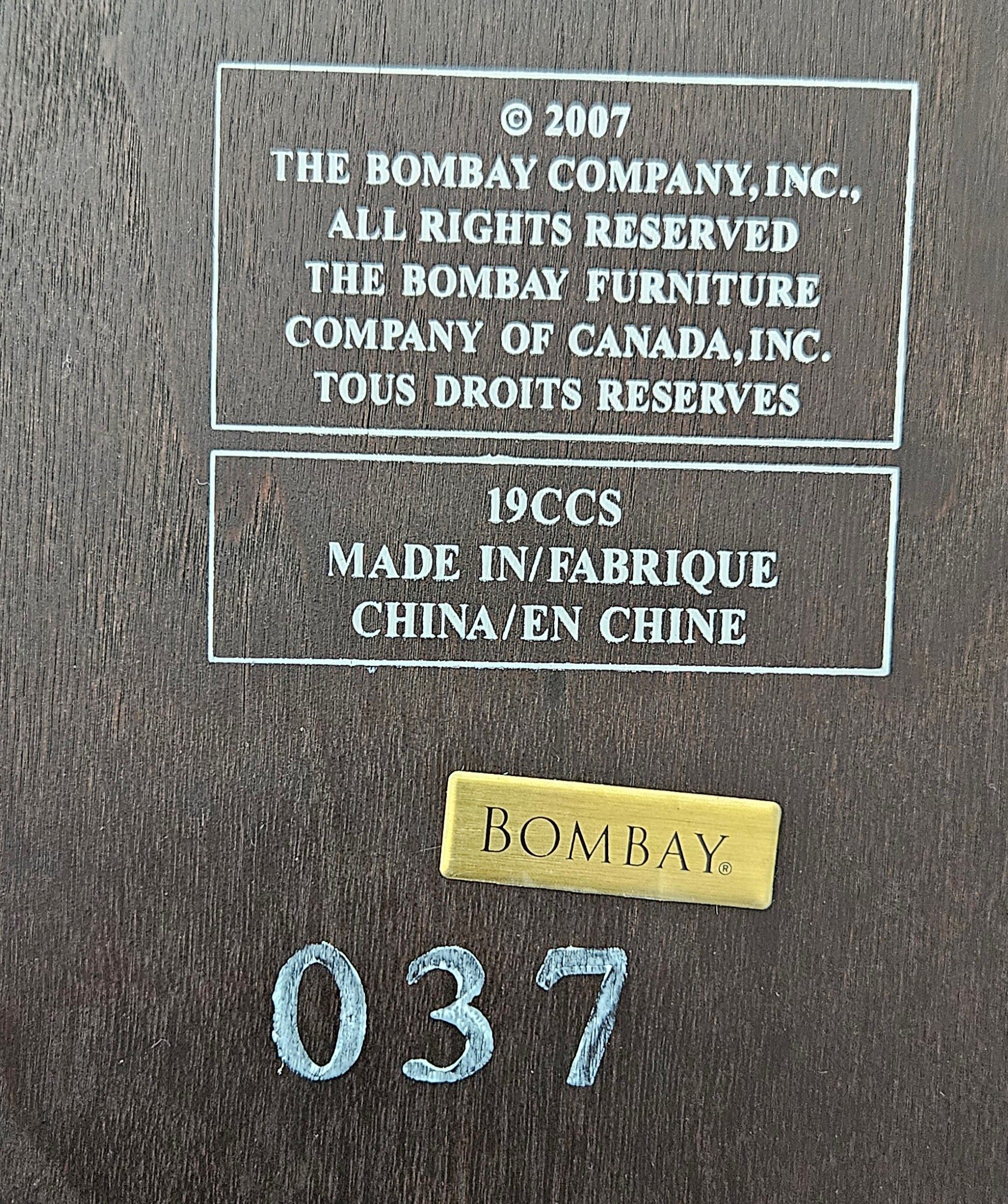 Bombay Company Coffee/Side Table with Magazine Rack - photo 4