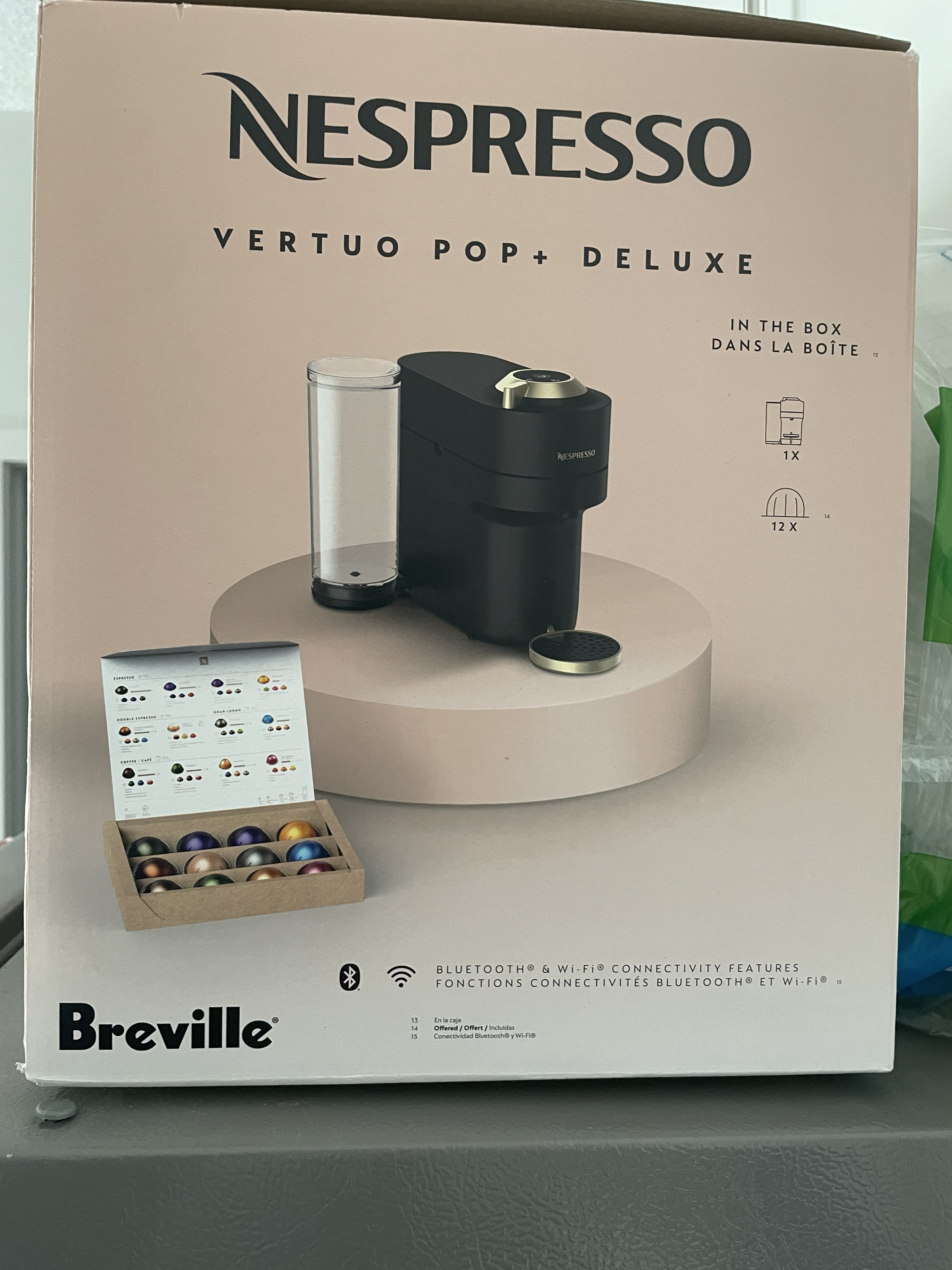 Nespresso Vertuo Pop+ Deluxe by Breville