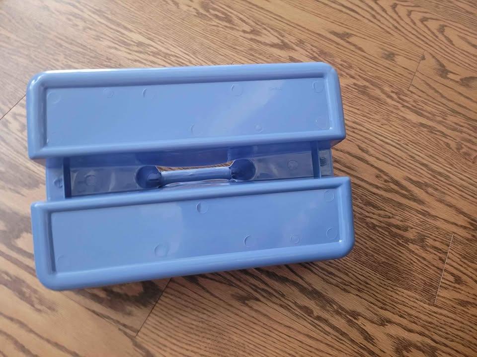 Blue Plastic Storage Caddy - photo 4