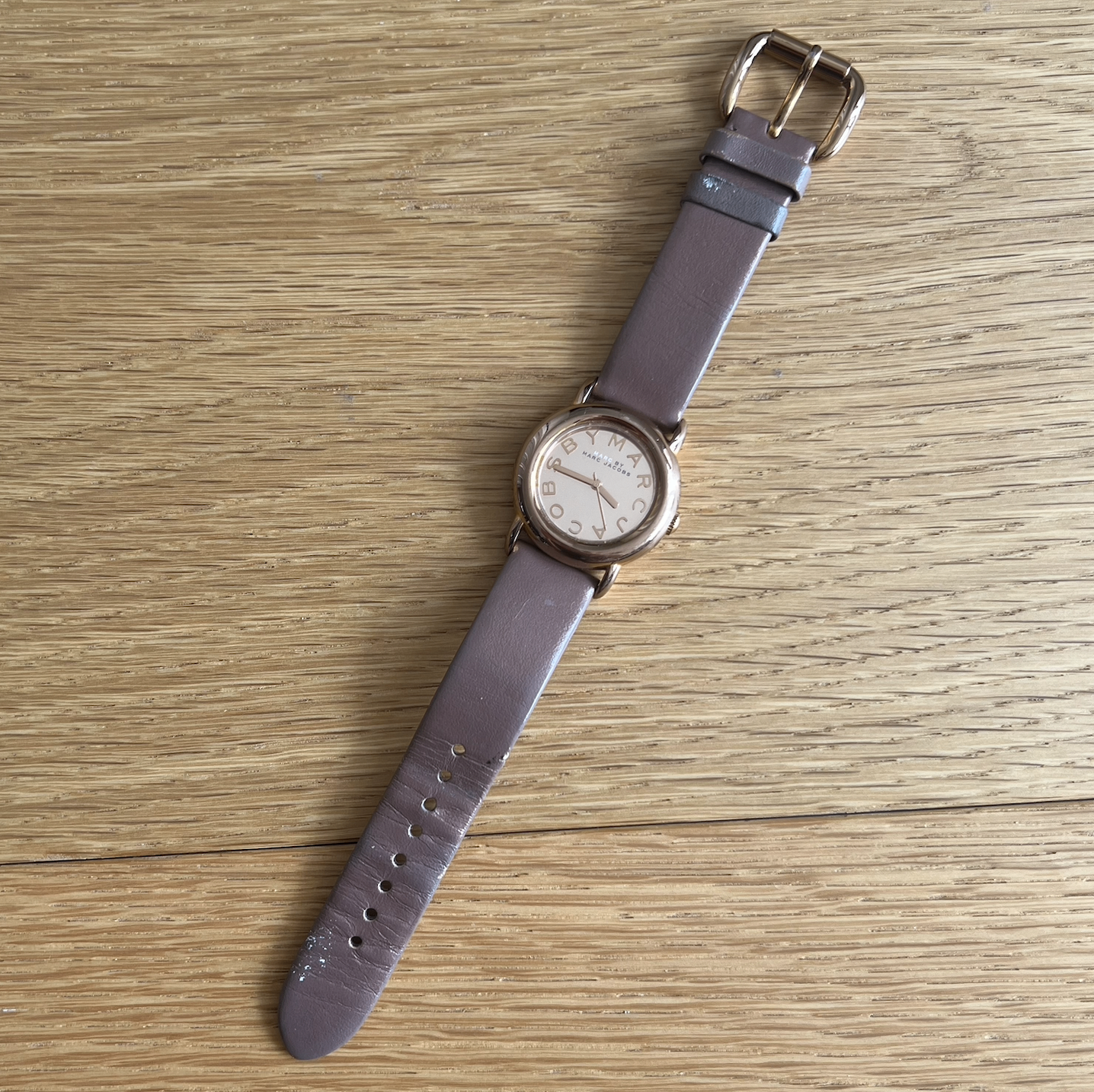 Marc By Marc Jacobs Rose Gold Leather Watch - photo 2