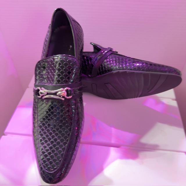 Men's Black Dress Loafers