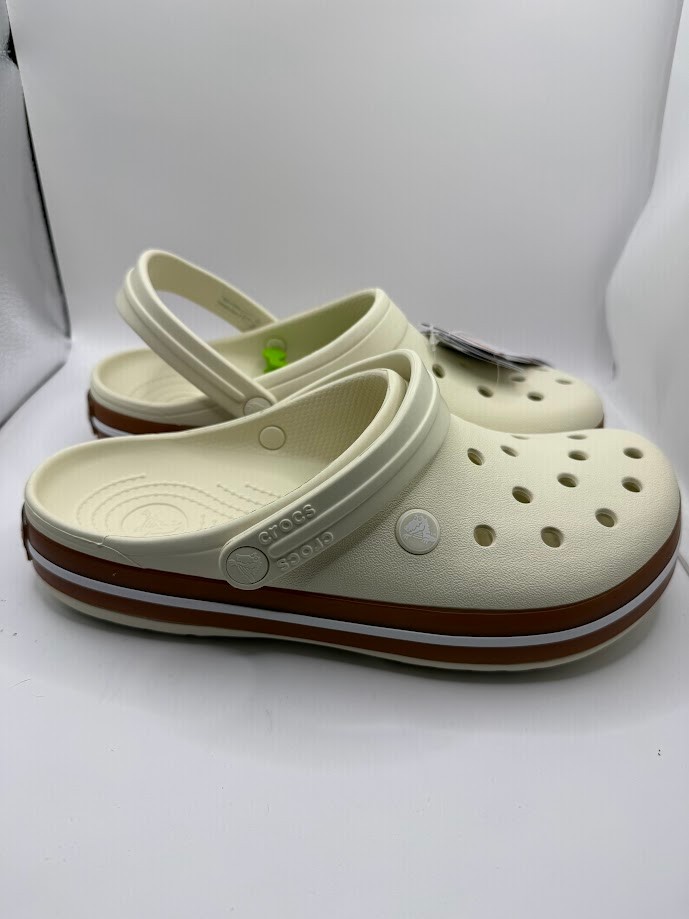 Crocbrand Gum Clog White Unisex 212756-2MD, Size M8/W10 & M9/W11 - photo 3