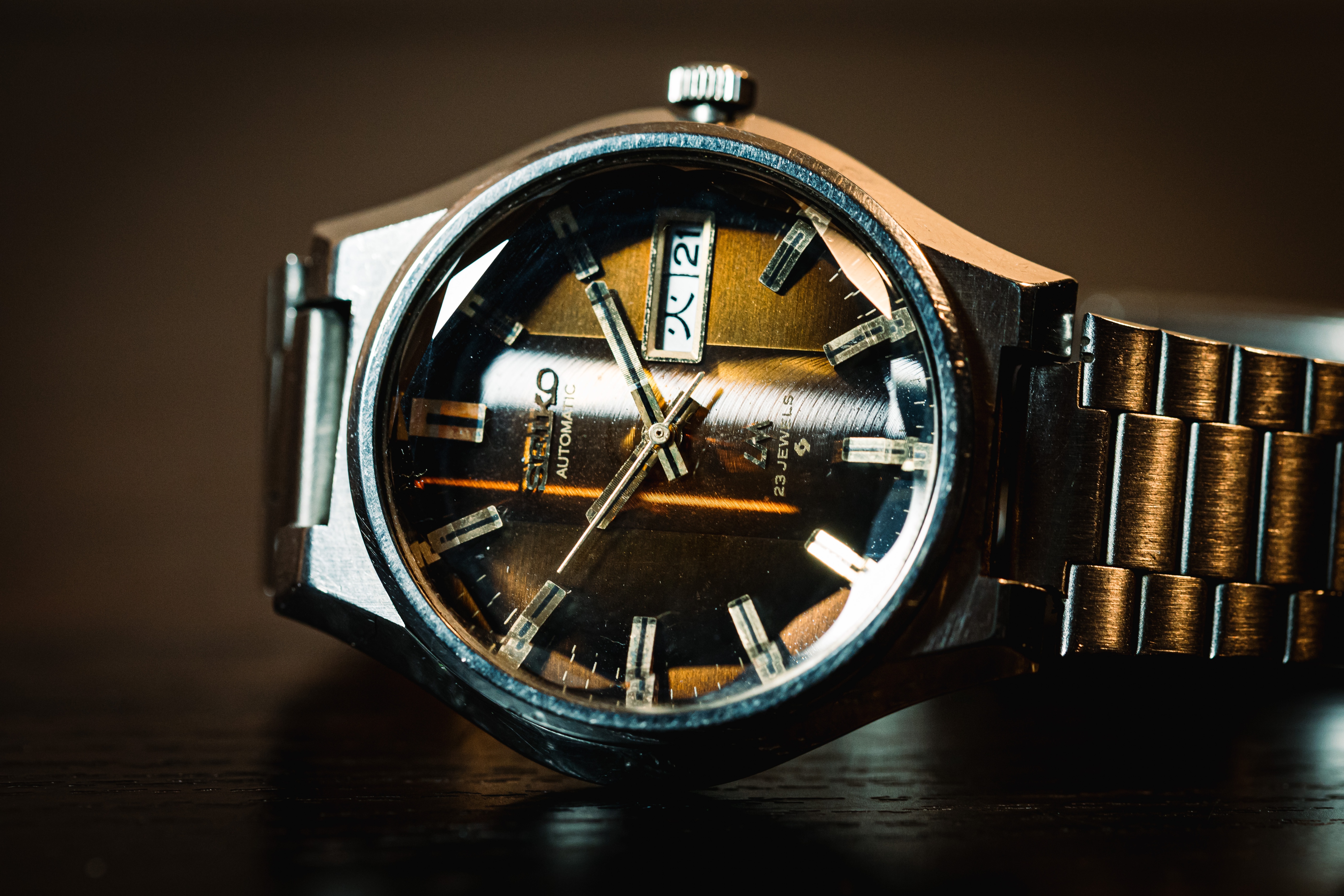 Seiko Lord Matic Coffee dial - photo 3