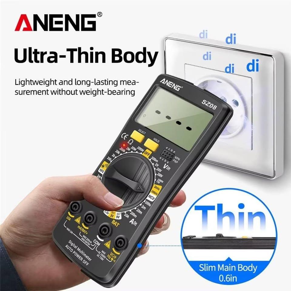 🔧 ANENG SZ08 Professional Digital Multimeter Ultra‐Thin - photo 5
