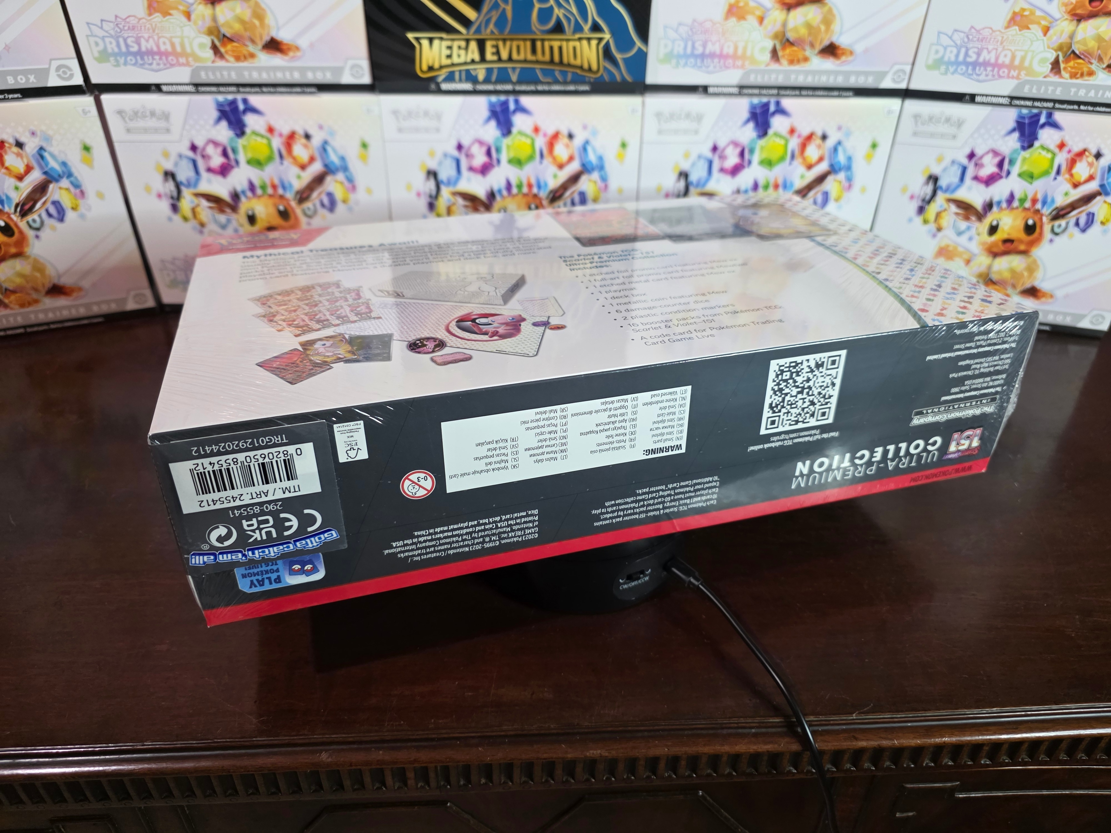 Pokémon 151 UPC (BNIB) + Acrylic Case - photo 4