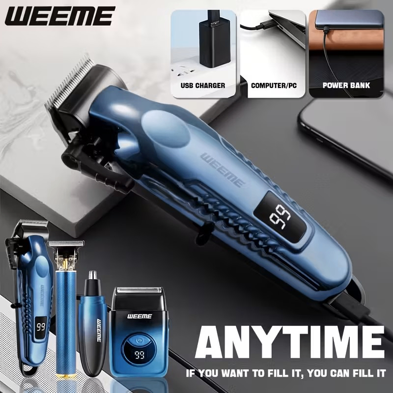 4 Piece Barber Hair Cutting Kit - photo 4