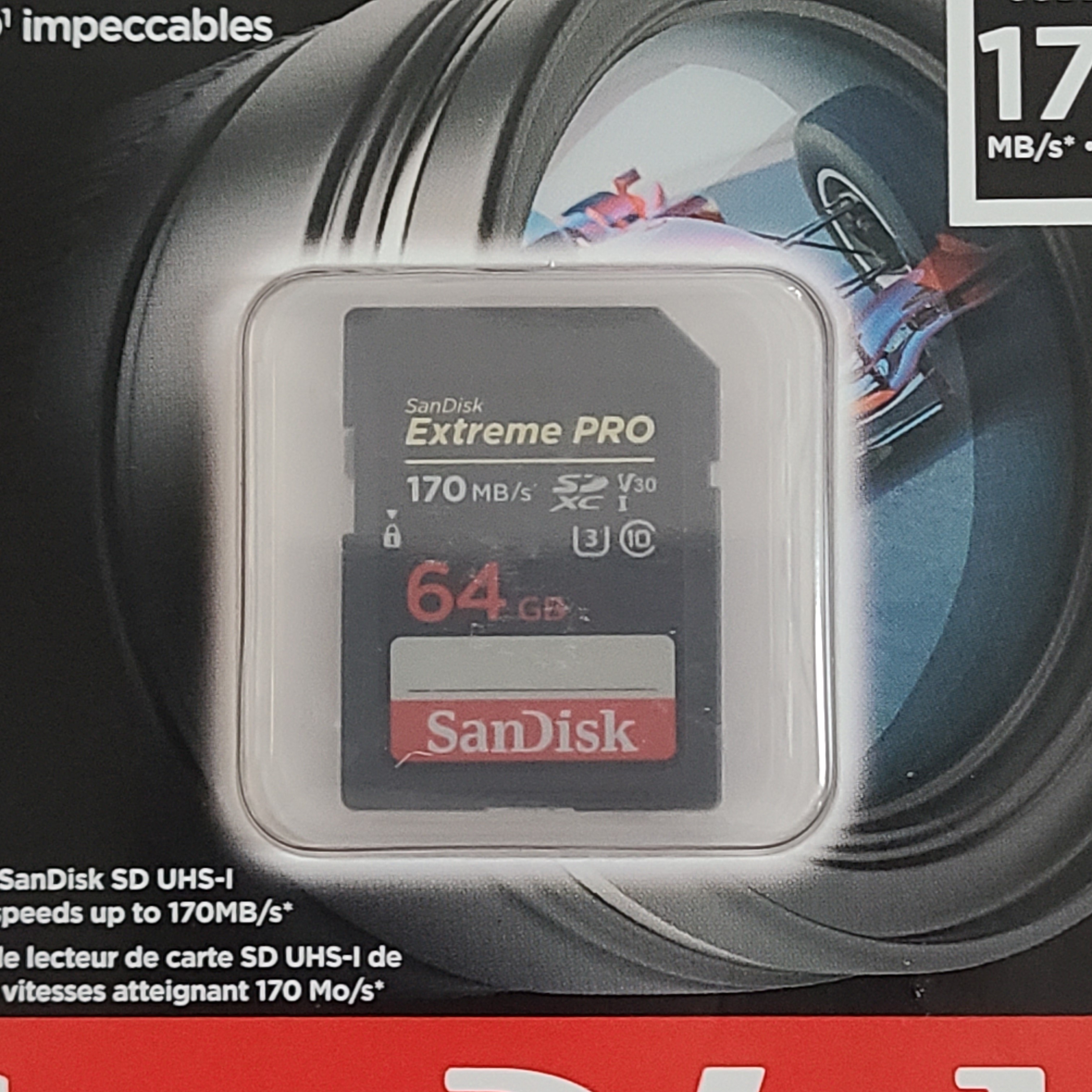 SanDisk Extreme PRO 64GB SDXC UHS-I SD Card - photo 2