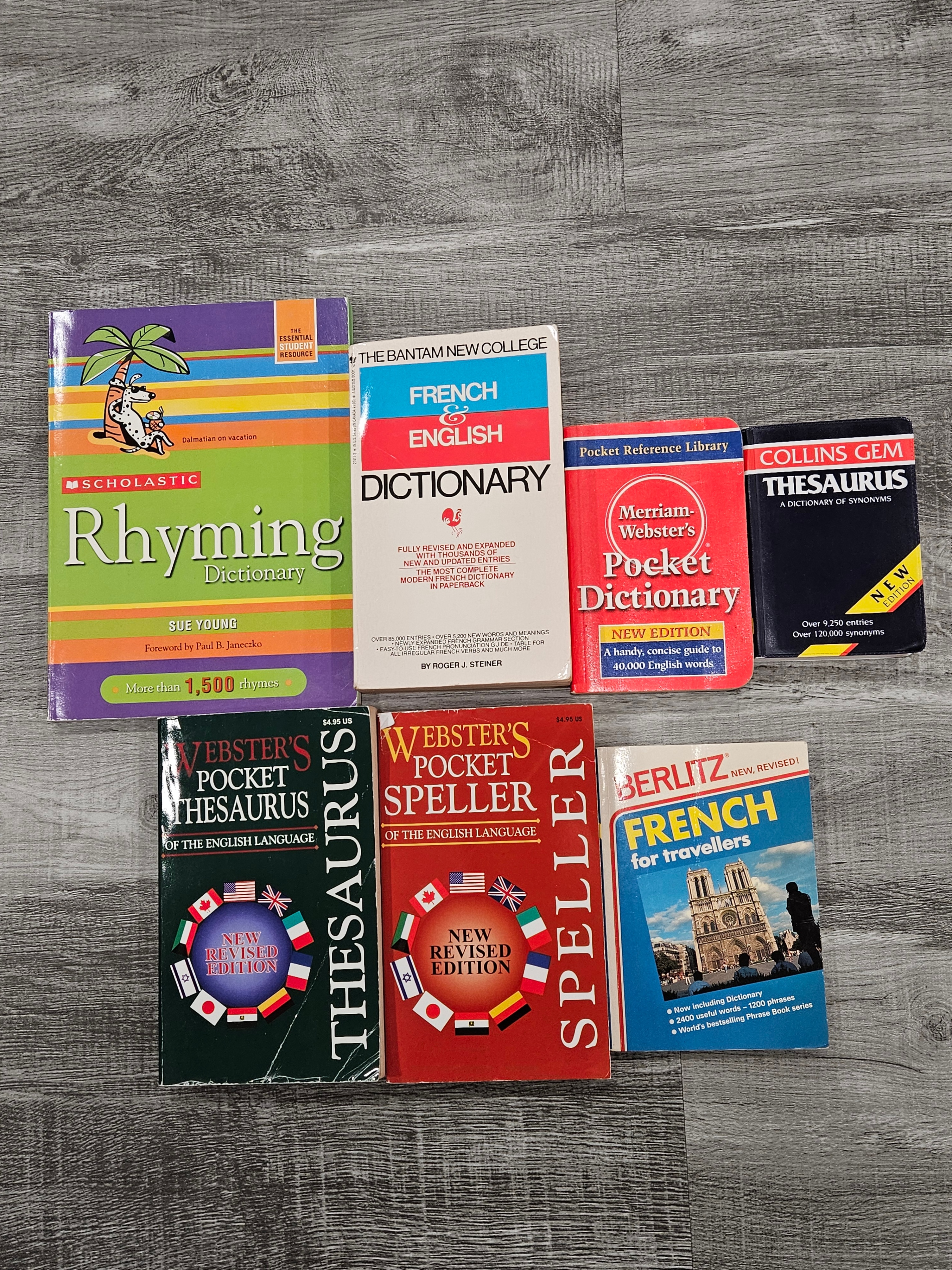Assorted Dictionaries & Thesauruses