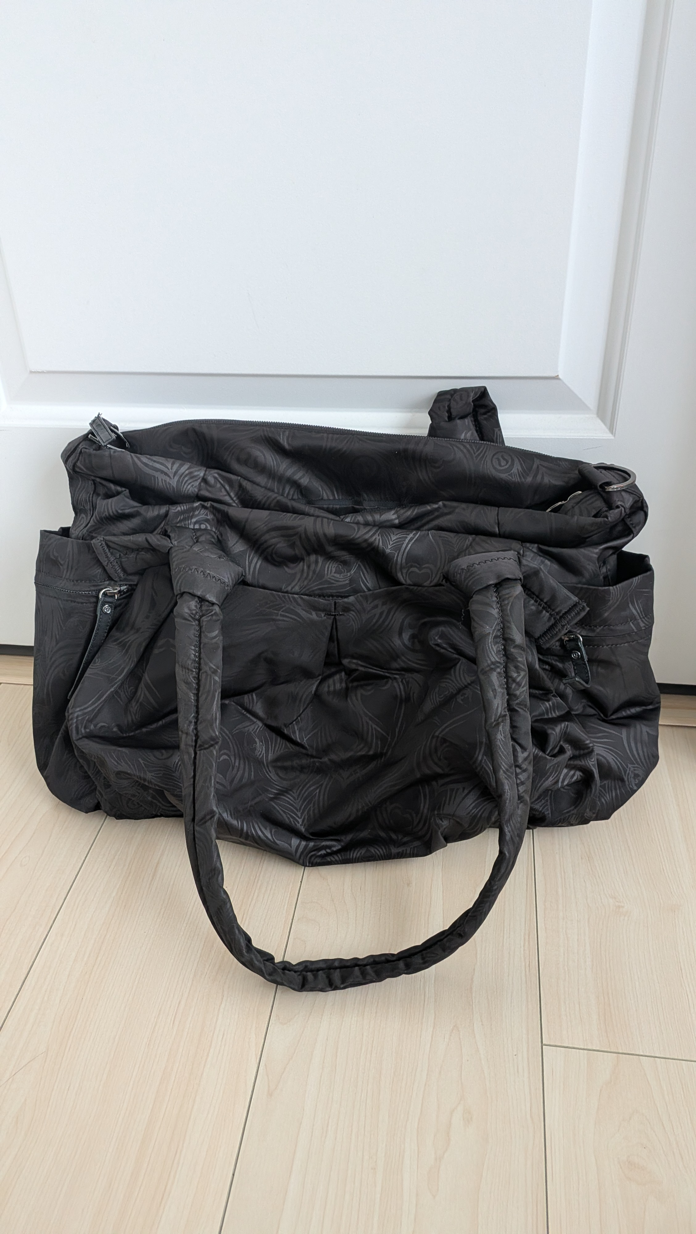 Lululemon Black Tote Bag