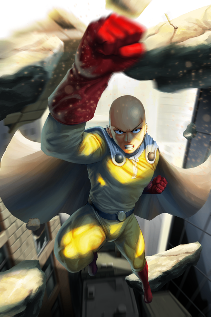 One Punch Man 12x18 inch Poster