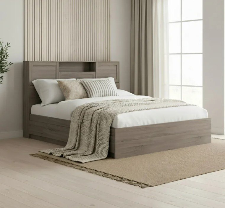 Sturdy Queen bed with tons of storage - photo 3