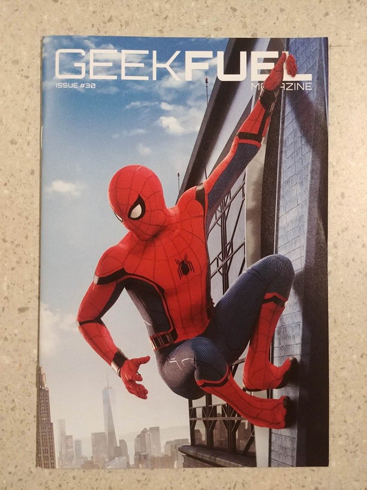 GEEKFUEL Magazine - Spiderman Cover