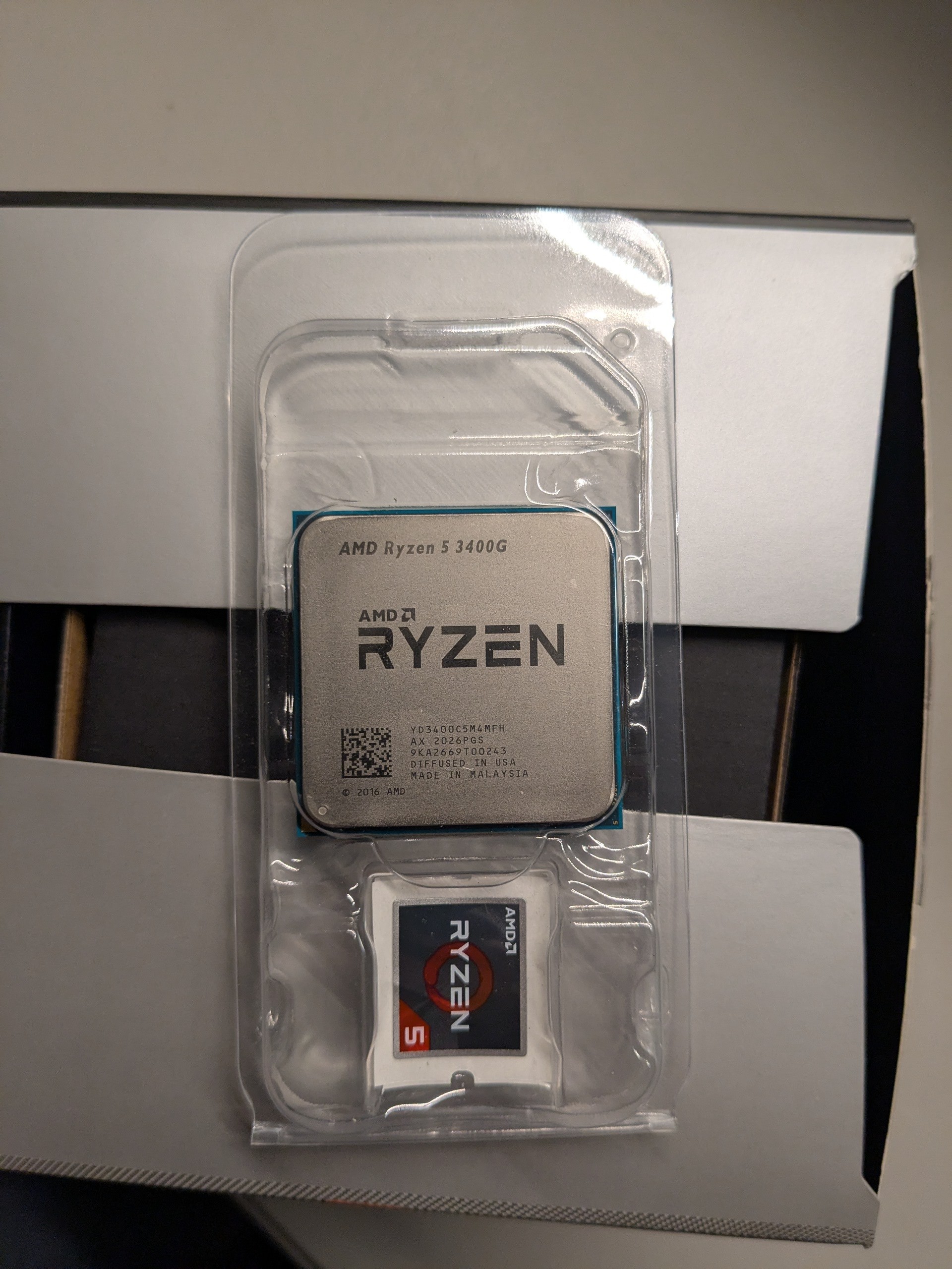 AMD Ryzen 5 3400G Processor (AM4) 🖥️ + Box - photo 2