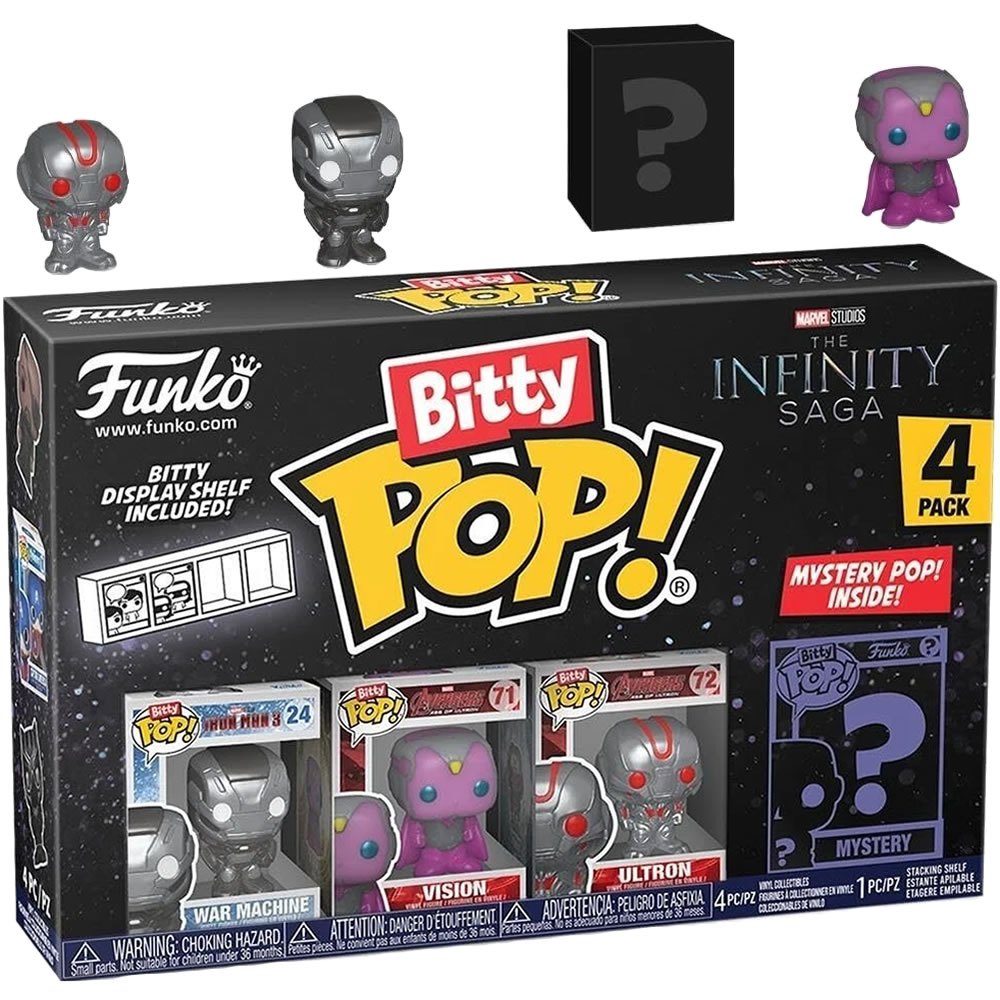 Bitty POP! Marvel The Infinity Saga Mini Figure, War Machine