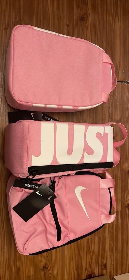 BRAND NEW girl Nike nike brasilia insulated pink lunch bag - photo 3