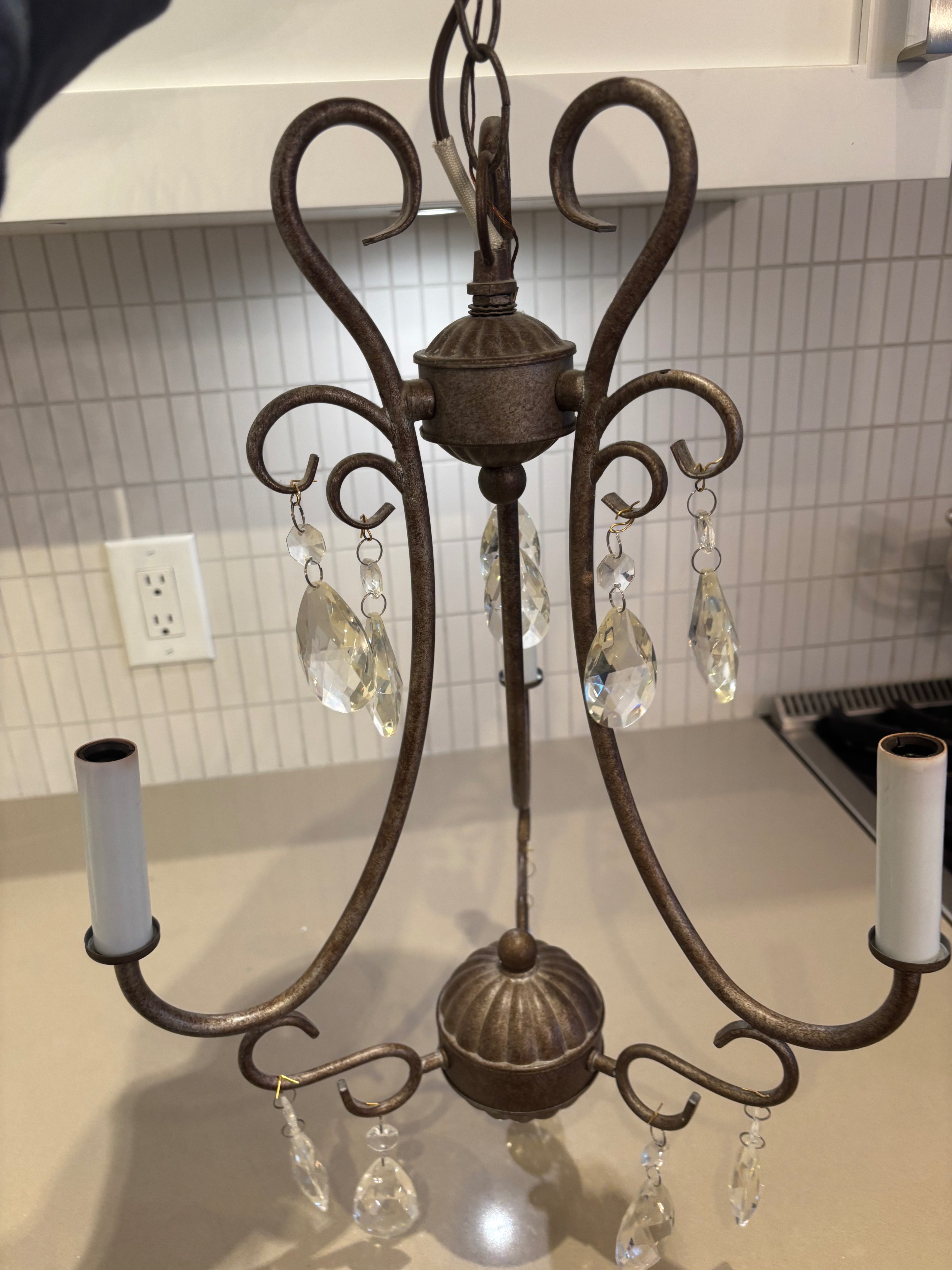 Three light chandelier - photo 4