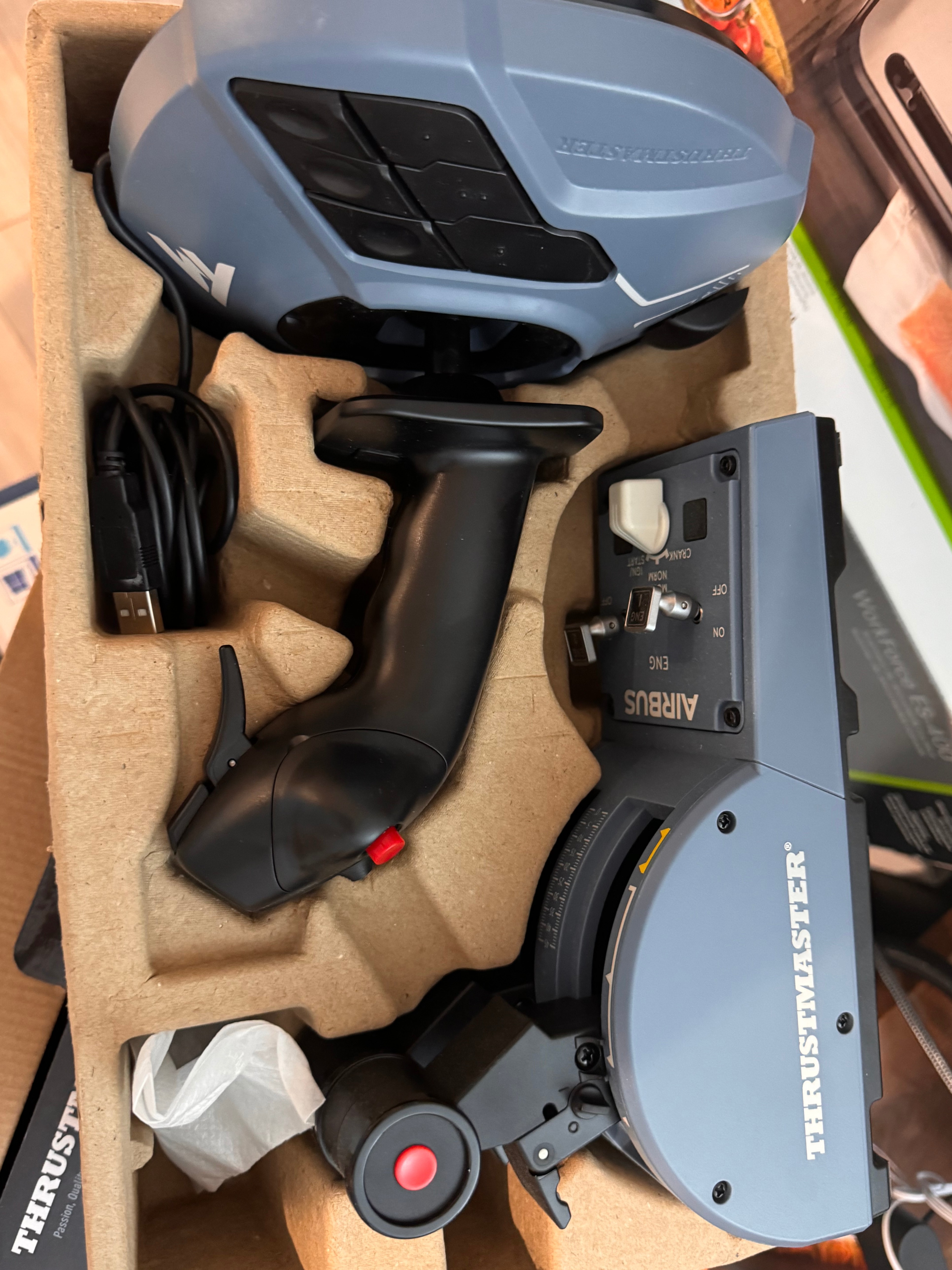 Thrustmaster TCA Officer Pack Airbus Edition