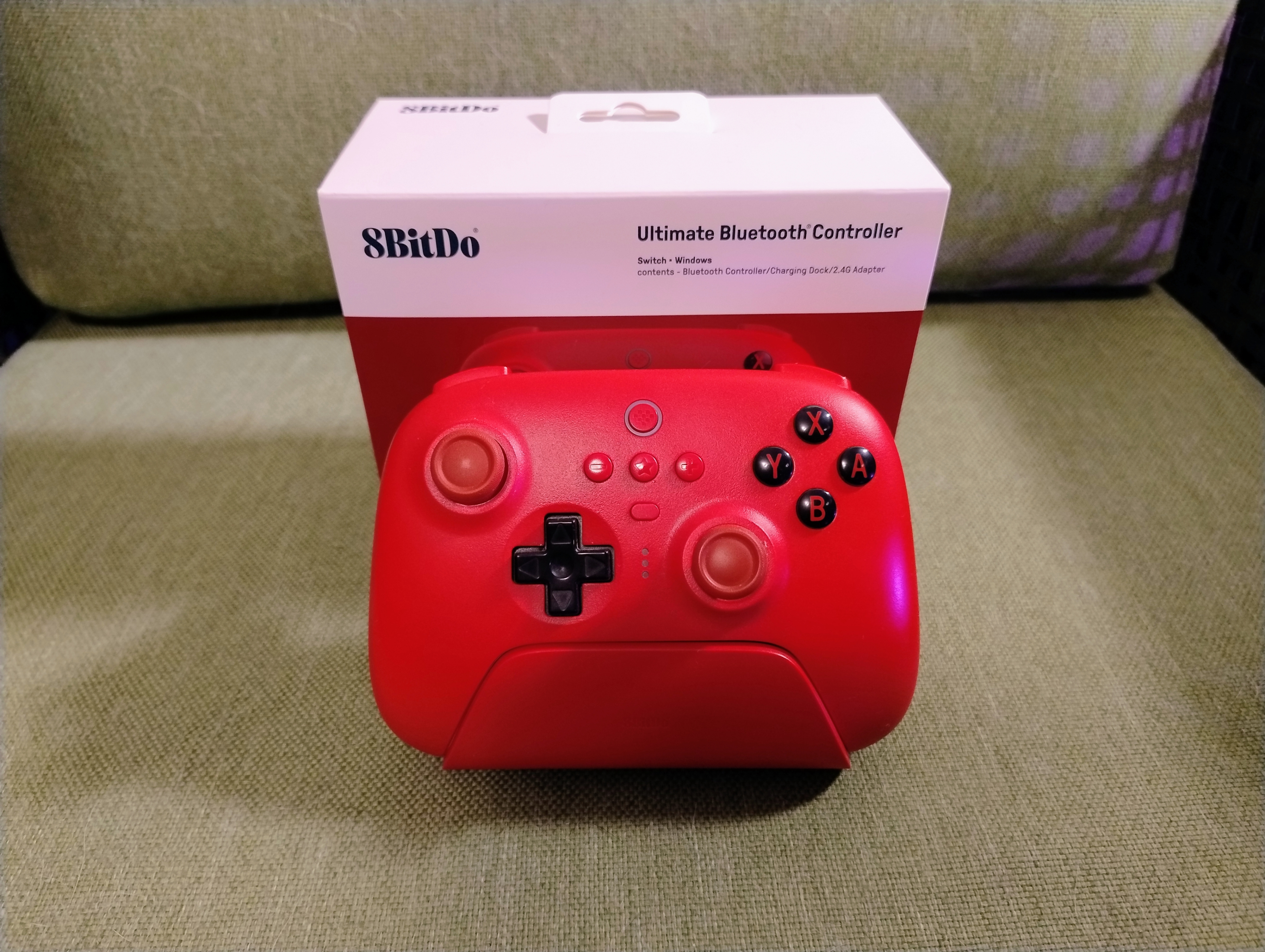 8BitDo Ultimate Bluetooth Controller - Red