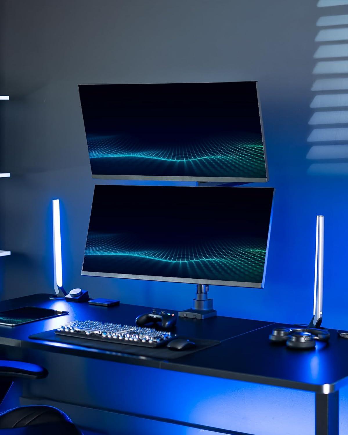 New VIVO Pneumatic Arm Dual Ultrawide Monitor Desk Mount - photo 2