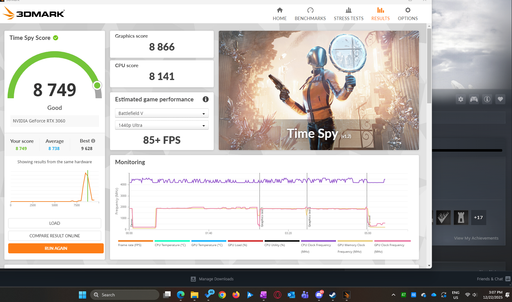 EVGA GeForce RTX 3060 12GB GDDR6 Graphics Card - photo 4