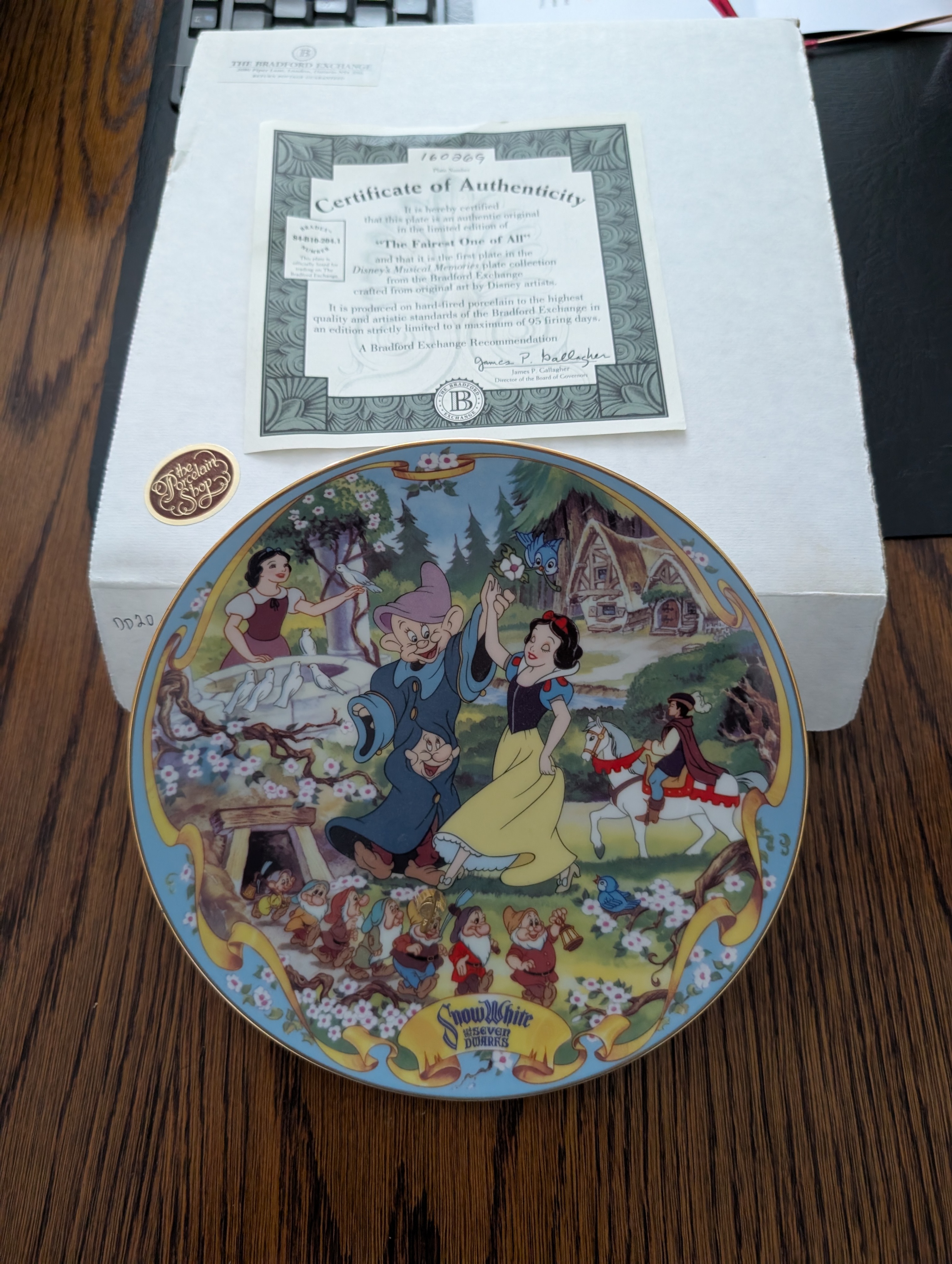 Bradford Exchange Disney “Musical Memories” Collector Plates - photo 2