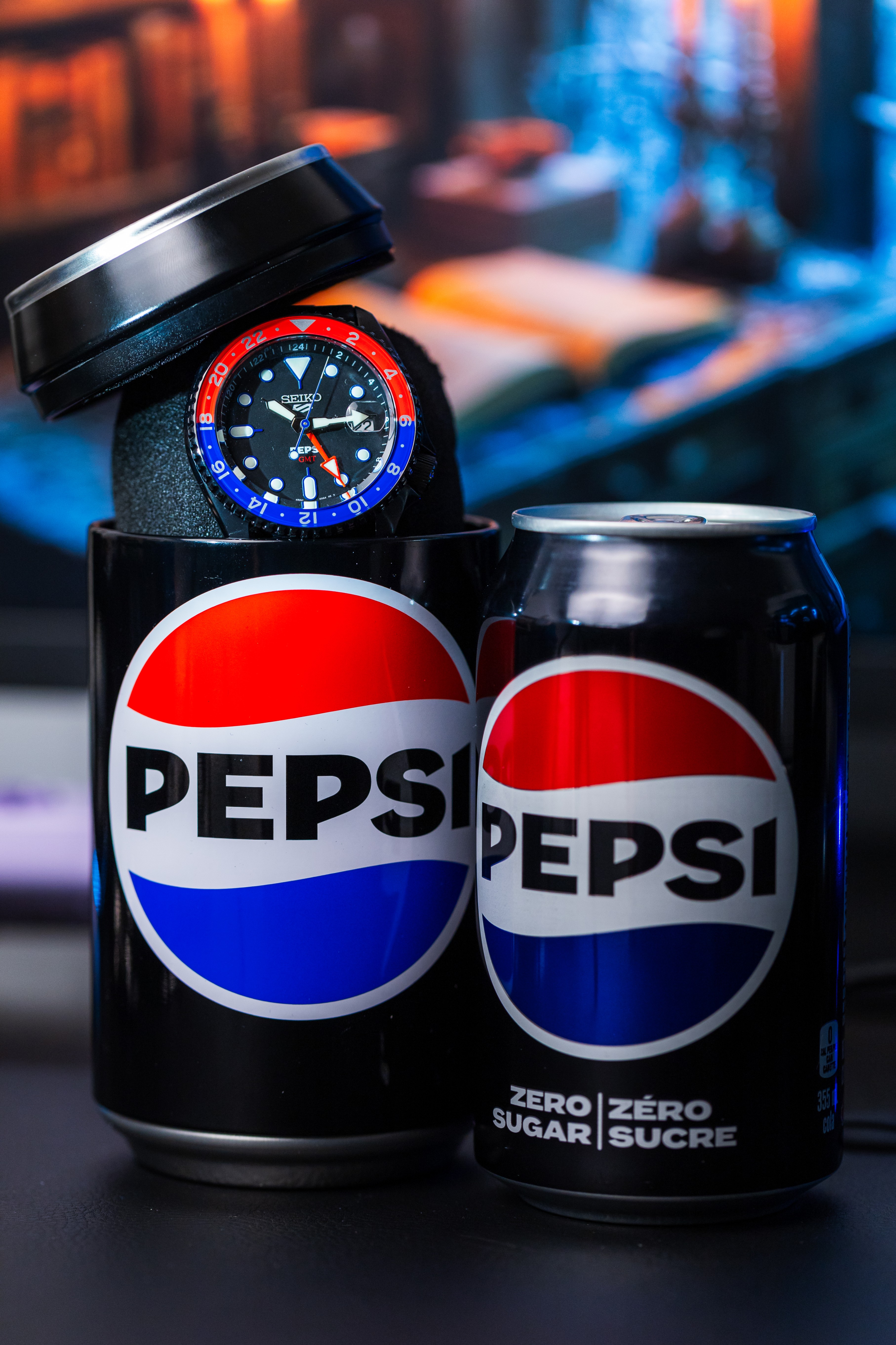 Seiko 5 Sports SKX Series GMT Pepsi® Limited Edition - photo 2