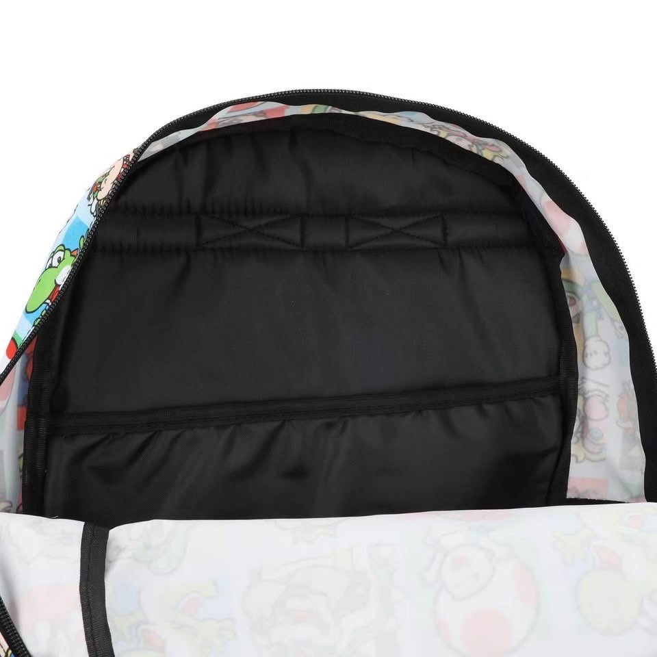 BRAND NEW youth kids boy girl nintendo super mario 17in backpack - photo 5