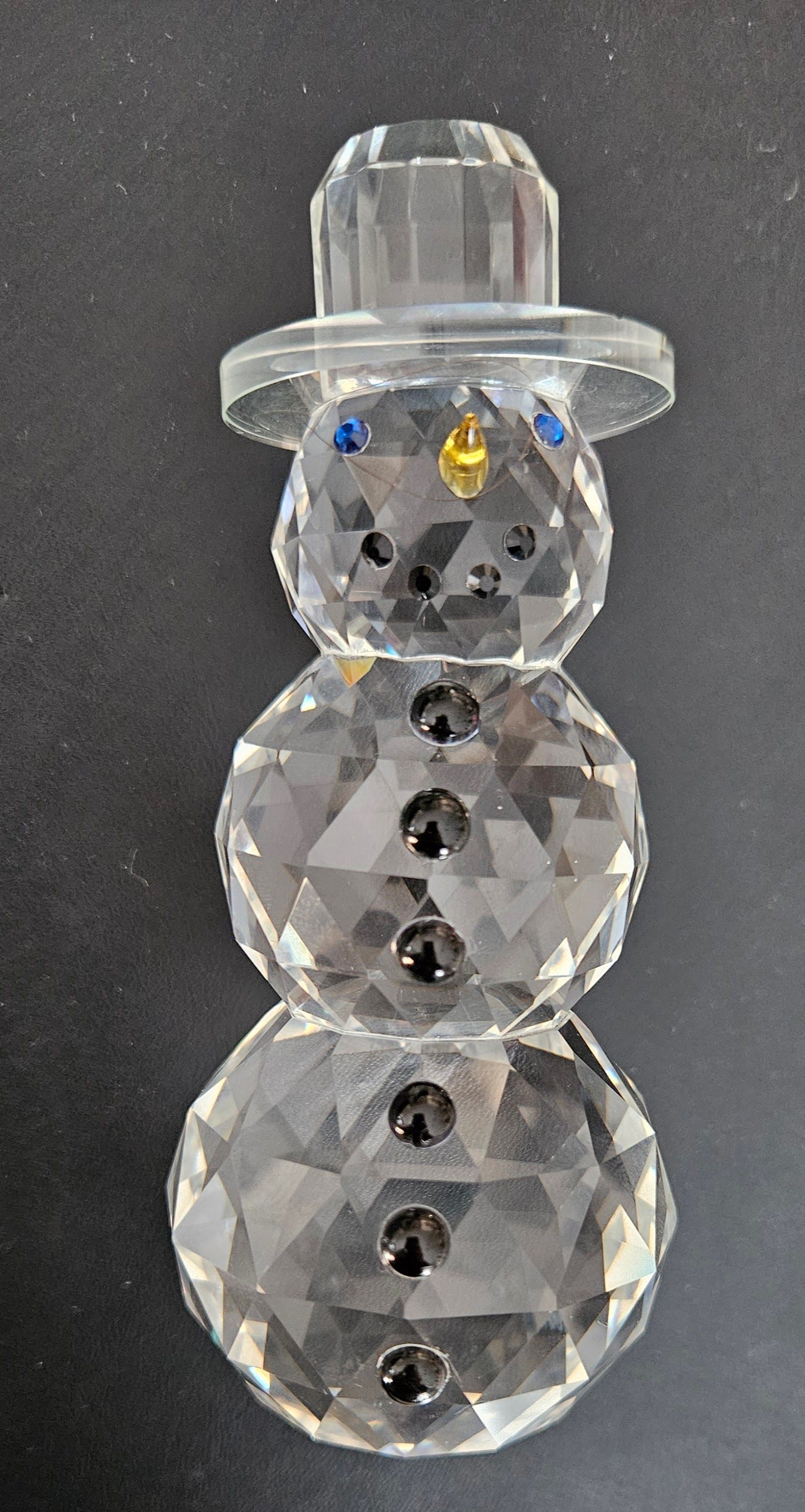 Simon Designs Crystal Snowman Figurine - photo 3