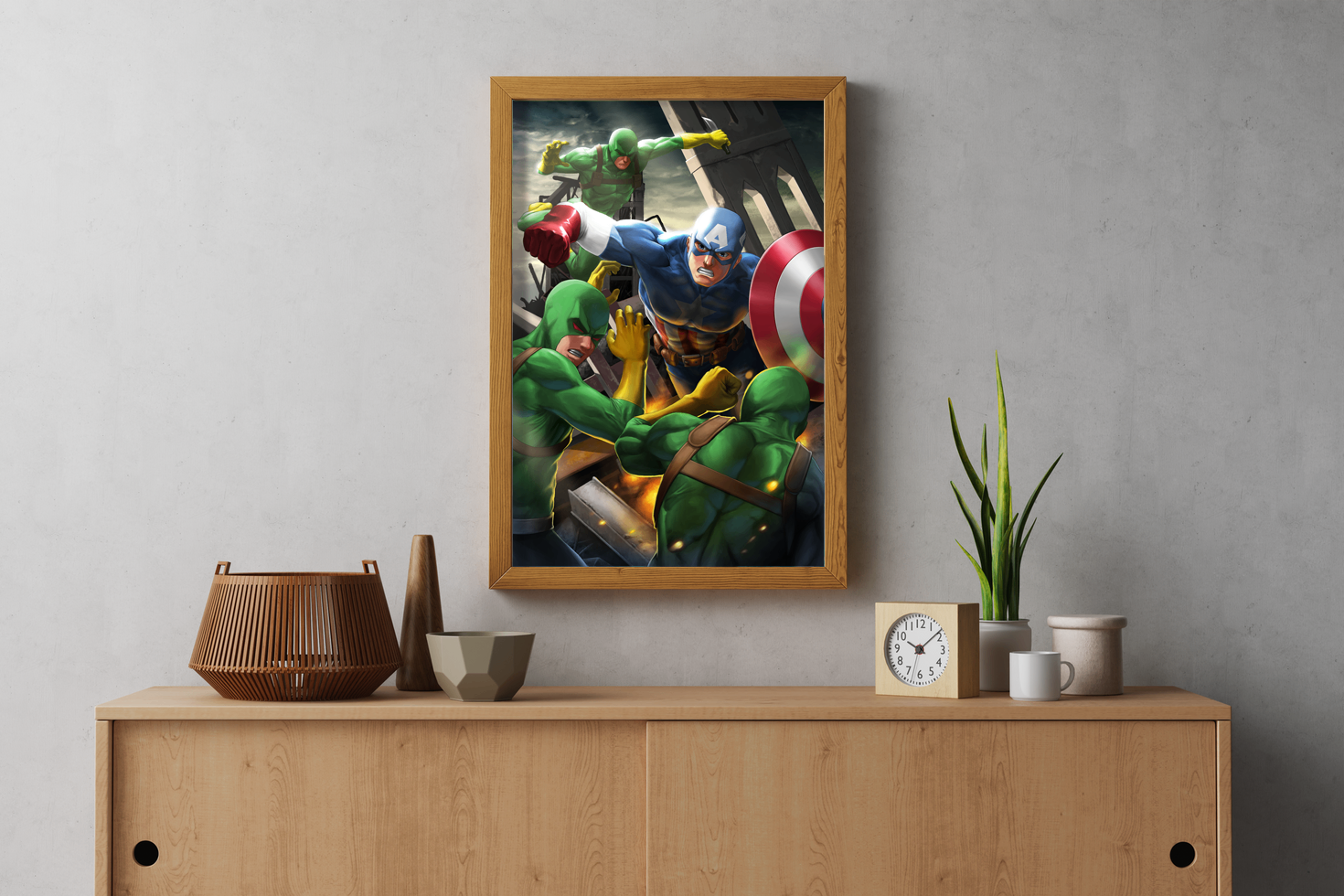 Captain America 12x18 inch Poster - photo 3