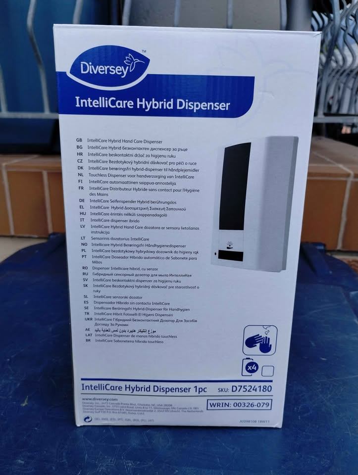 IntelliCare Dispenser Hybrid 1pc -Touchless Hand Care Dispenser