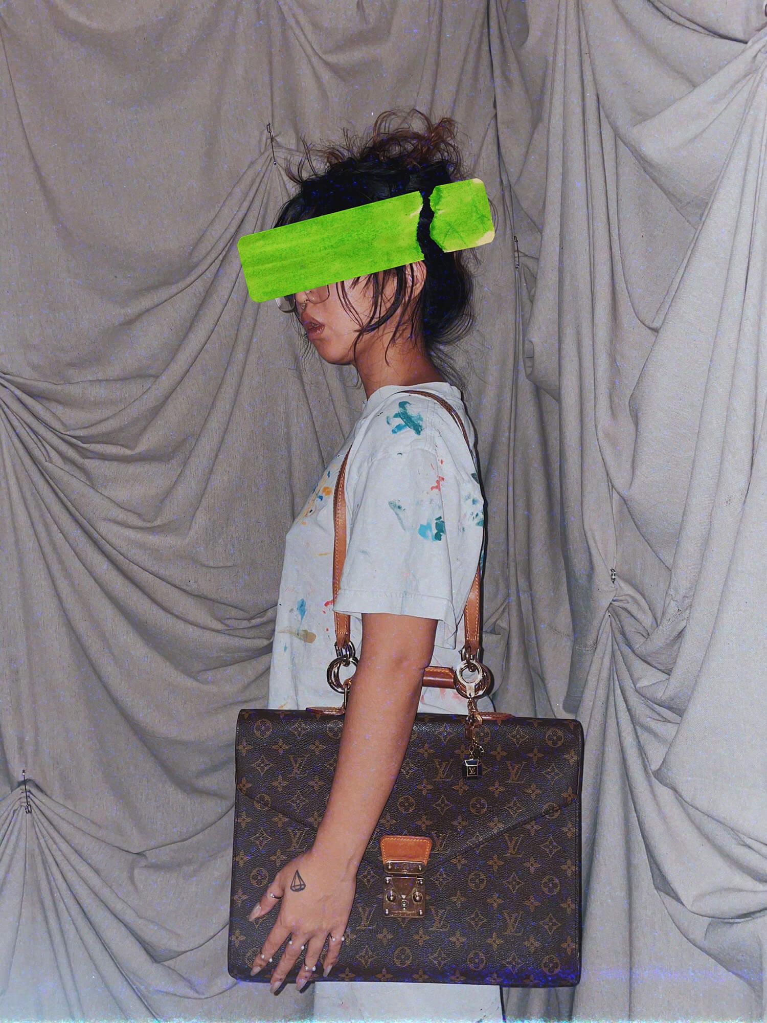 vintage louis vuitton briefcase bundle ★ bag purse - photo 3