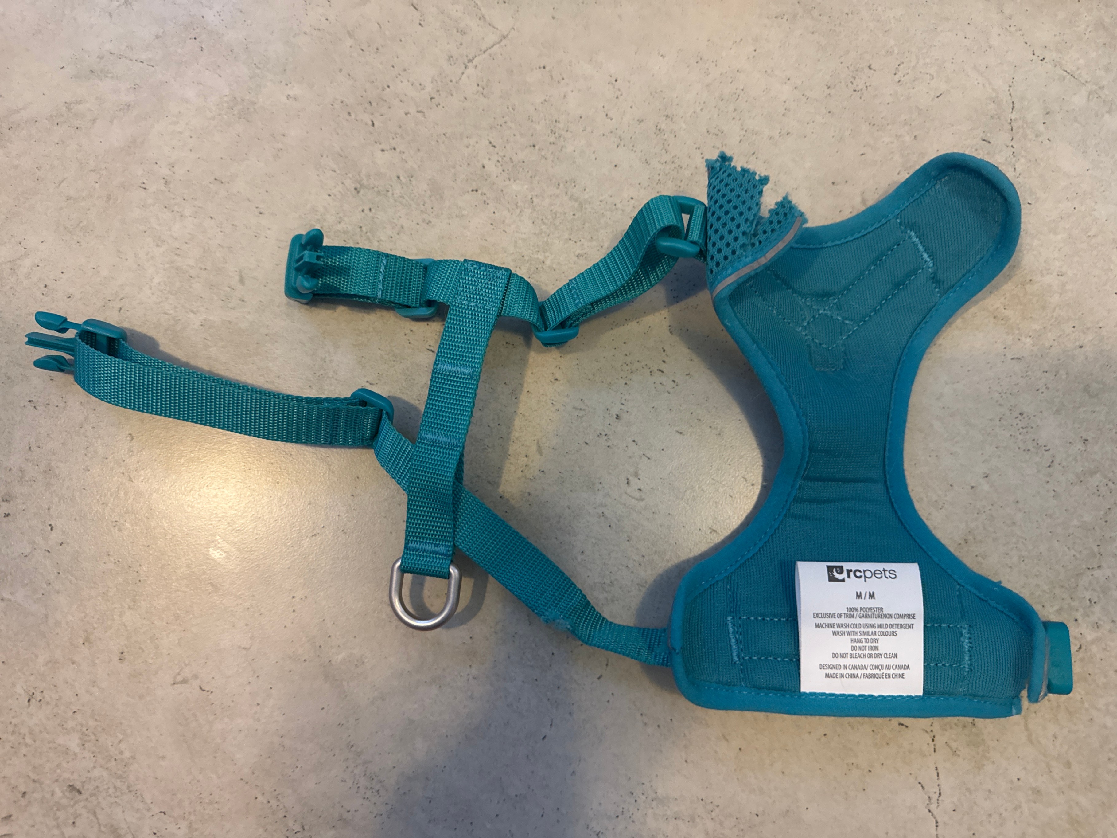 RC Pets Cat/Small Dog Harness - M/M - Teal 🏆 - photo 2