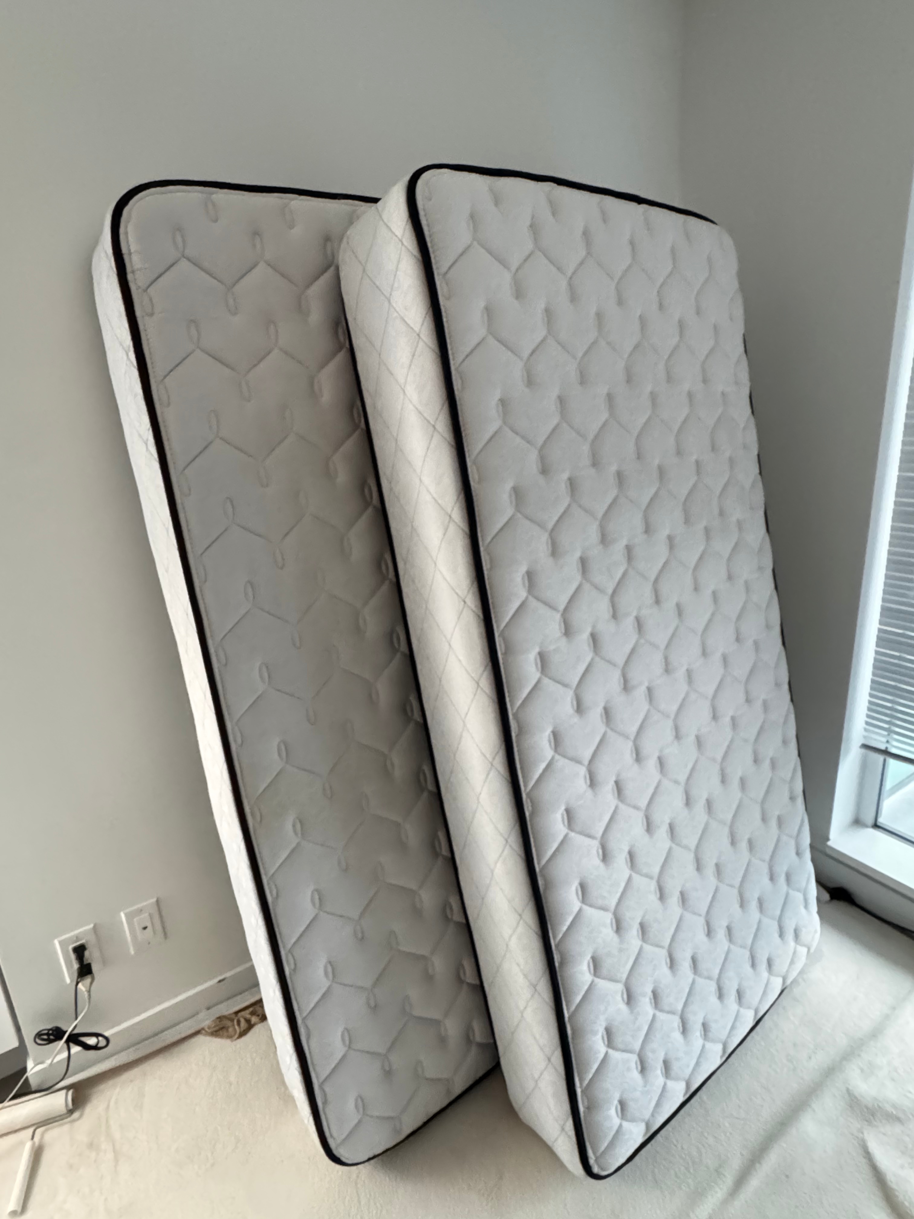 two single mattress