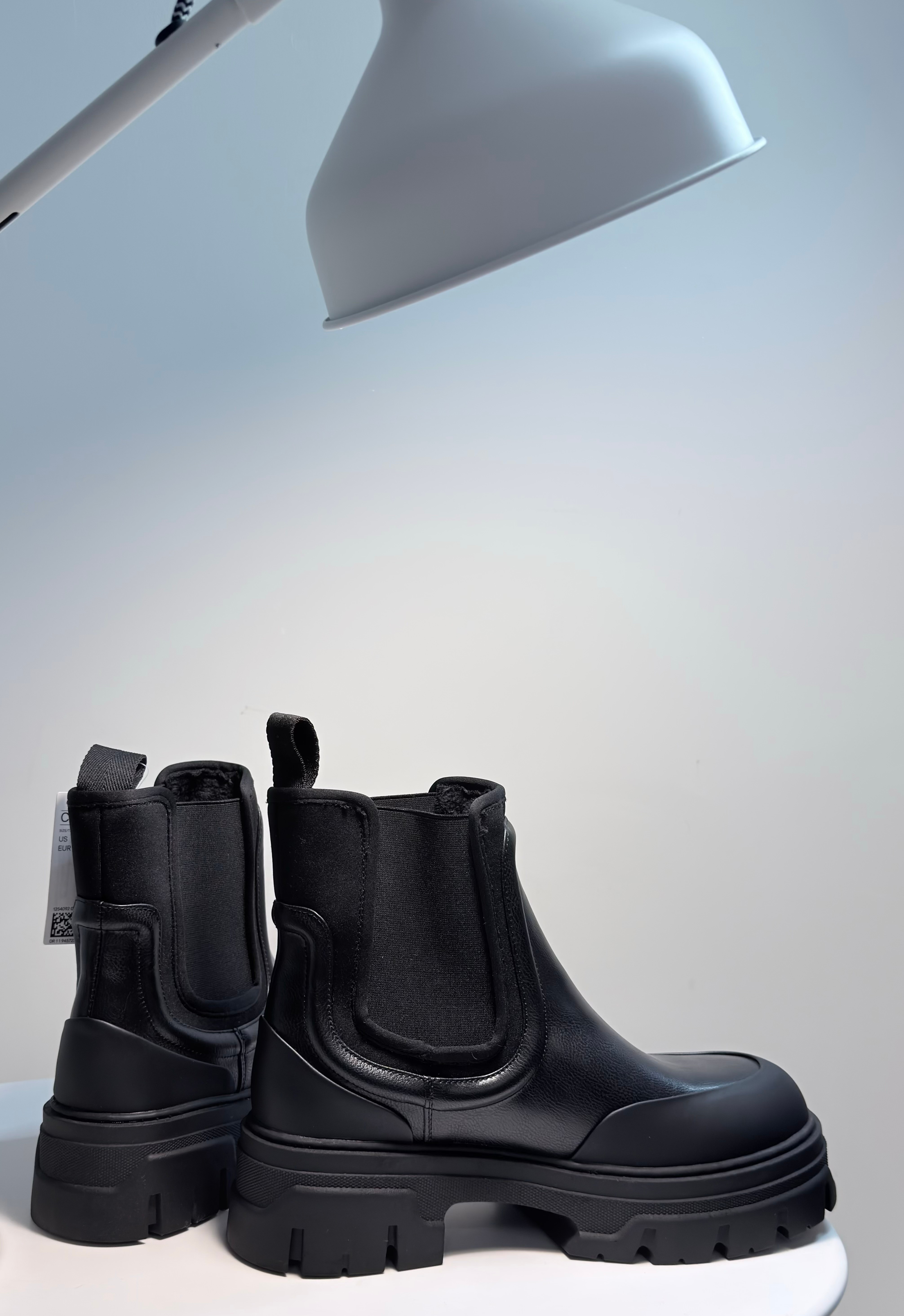 Zara Black Chelsea Boots - Size 41B - photo 5