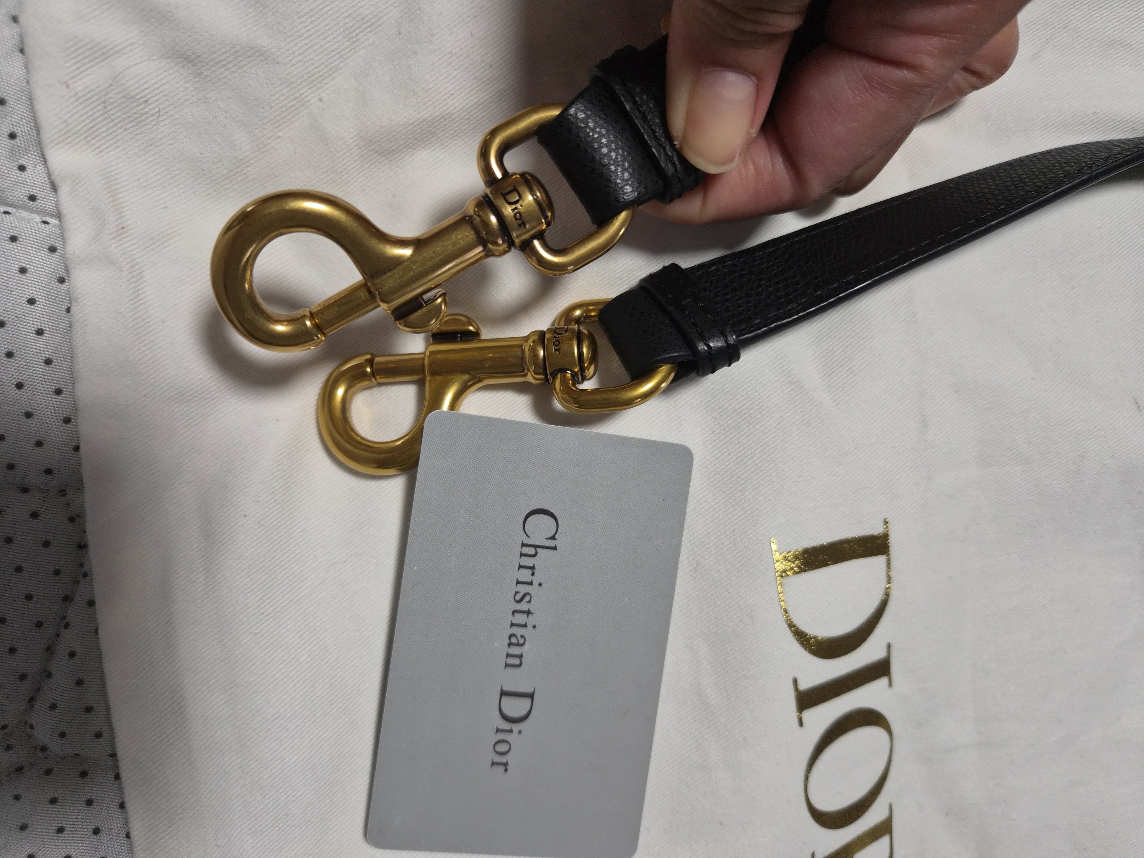 Dior Saddle Bag - Black - photo 4
