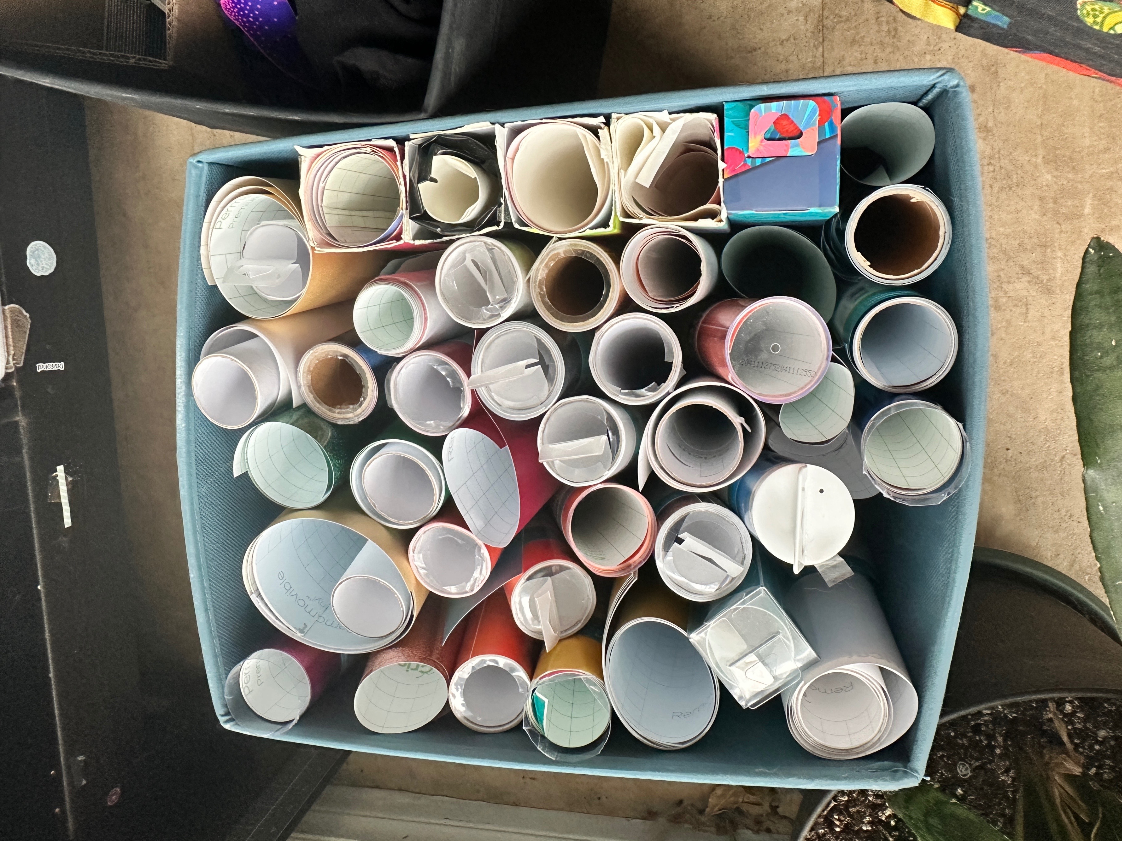 Large Lot of Cricut brand vinyls and inks 🏆