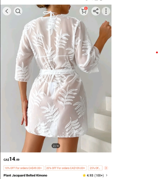 New Beach Cover-up - One Size - photo 2