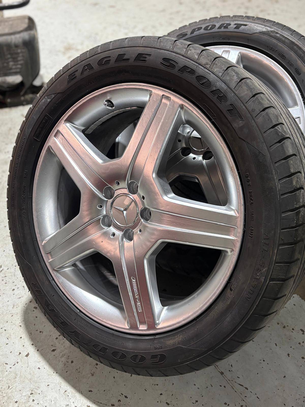 OEM 20"Mercedes AMG(5x112)+285/45/R20 Goodyear-ML/RL/GLE/GLK - photo 3