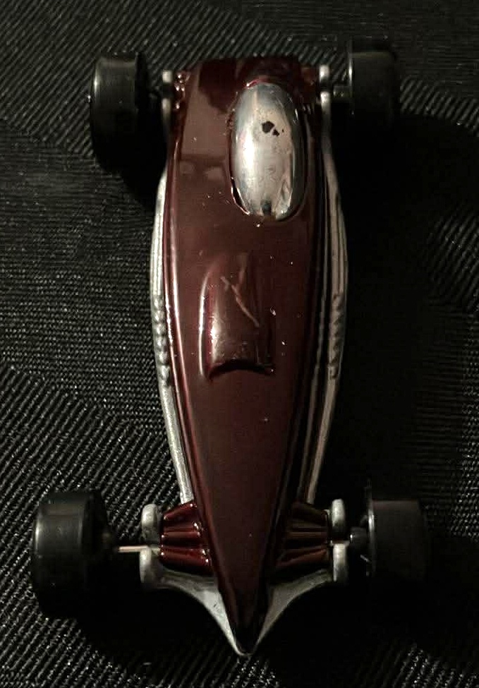 1999 Hot Wheels McDonald Street Raptor Maroon Die Cast Car