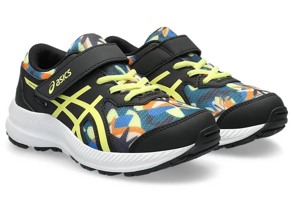 BRAND NEW boy girl youth asics contend ps velcro shoes size K 13