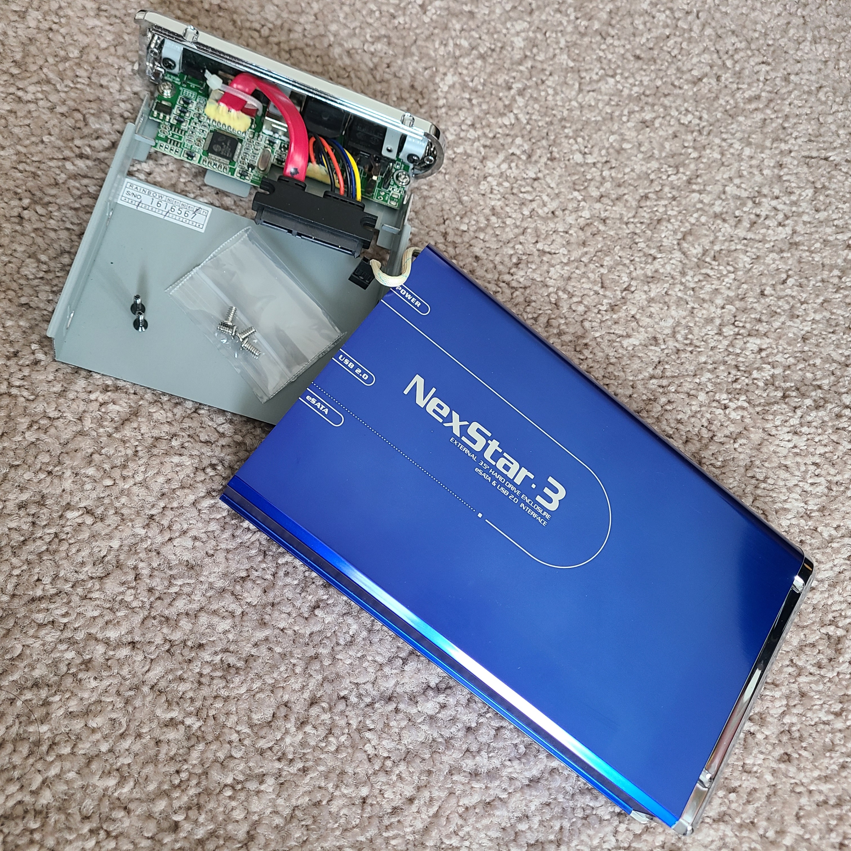 Vantec Nexstar 3 External Hard Drive Enclosure NST-360SU-BL - photo 5