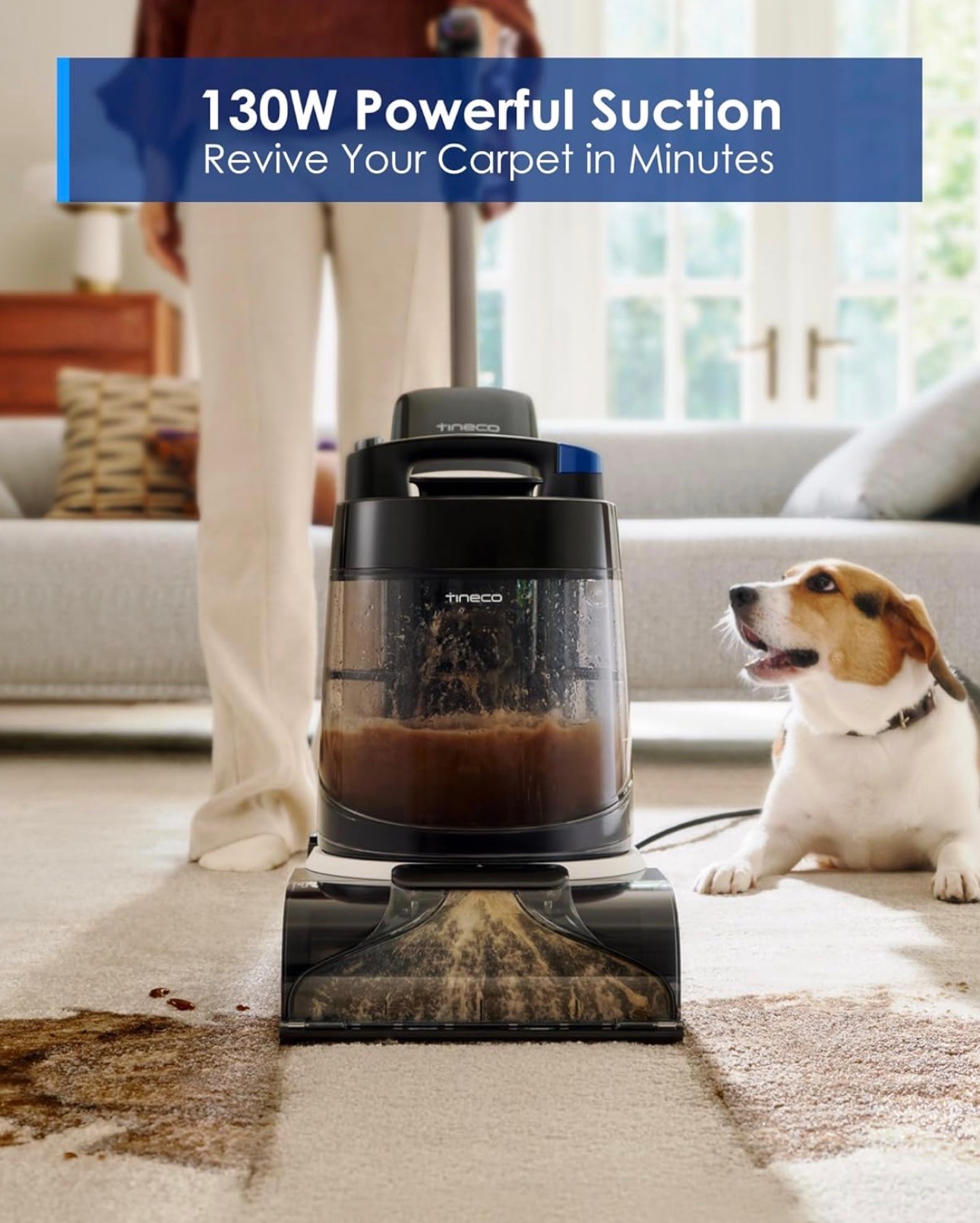 Smart & Deep Carpet Cleaner Self-Cleaning/167°F PowerDry - photo 3