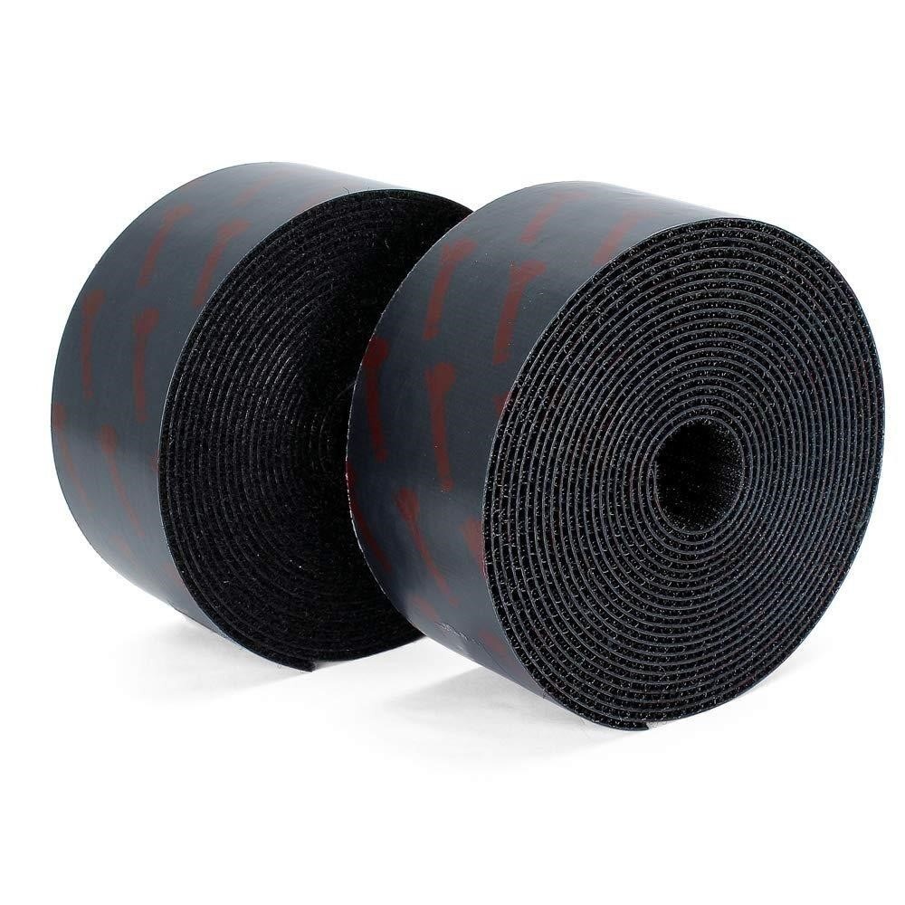Stronghold 2" Black Hook and Loop Adhesive Tape 2 piece - photo 4