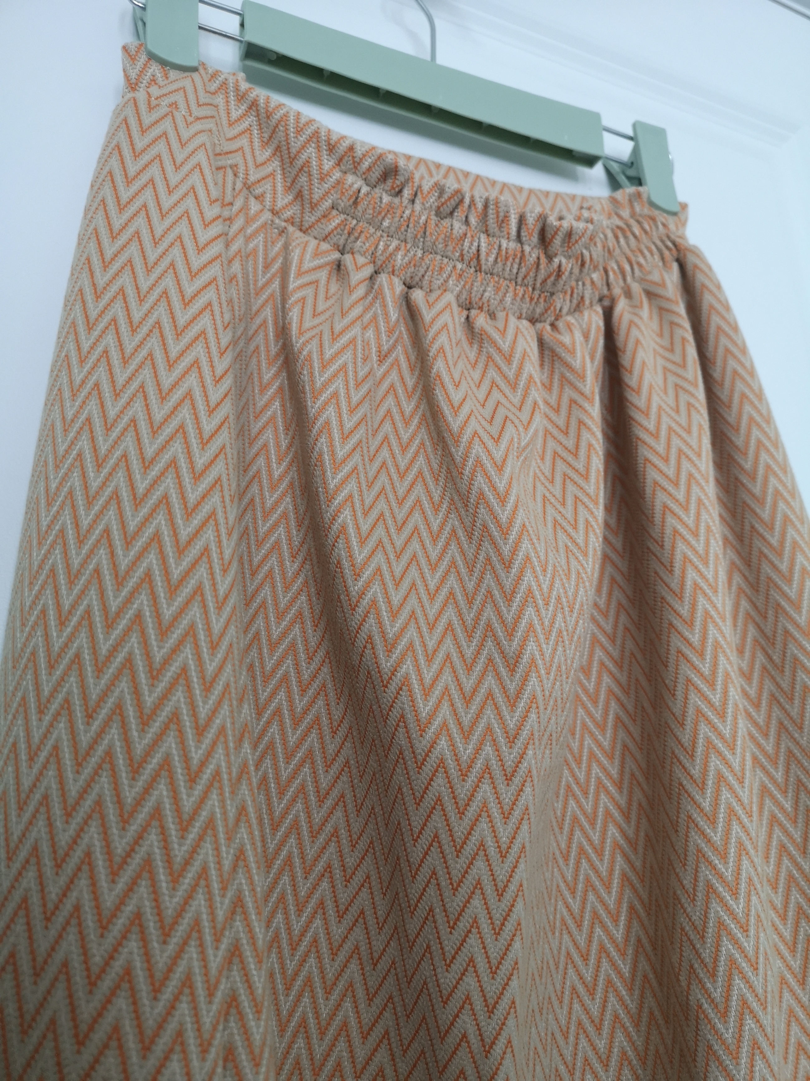 Earth Music&Ecology Orange Midi Skirt - Size F - photo 5