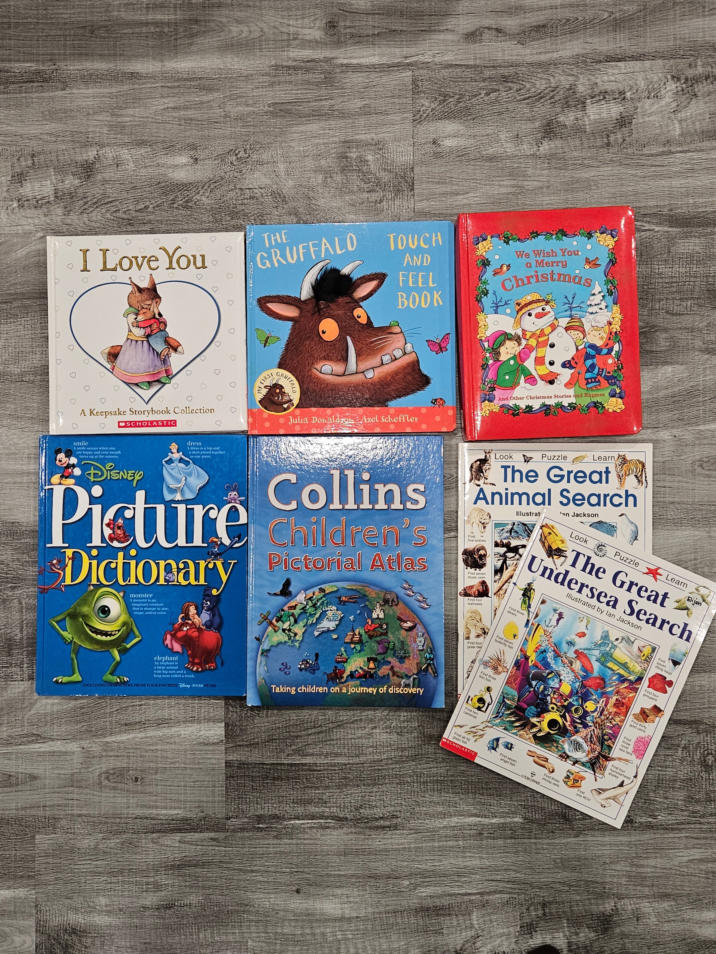 Children's Books Bundle: Gruffalo, Disney, Atlas & More!