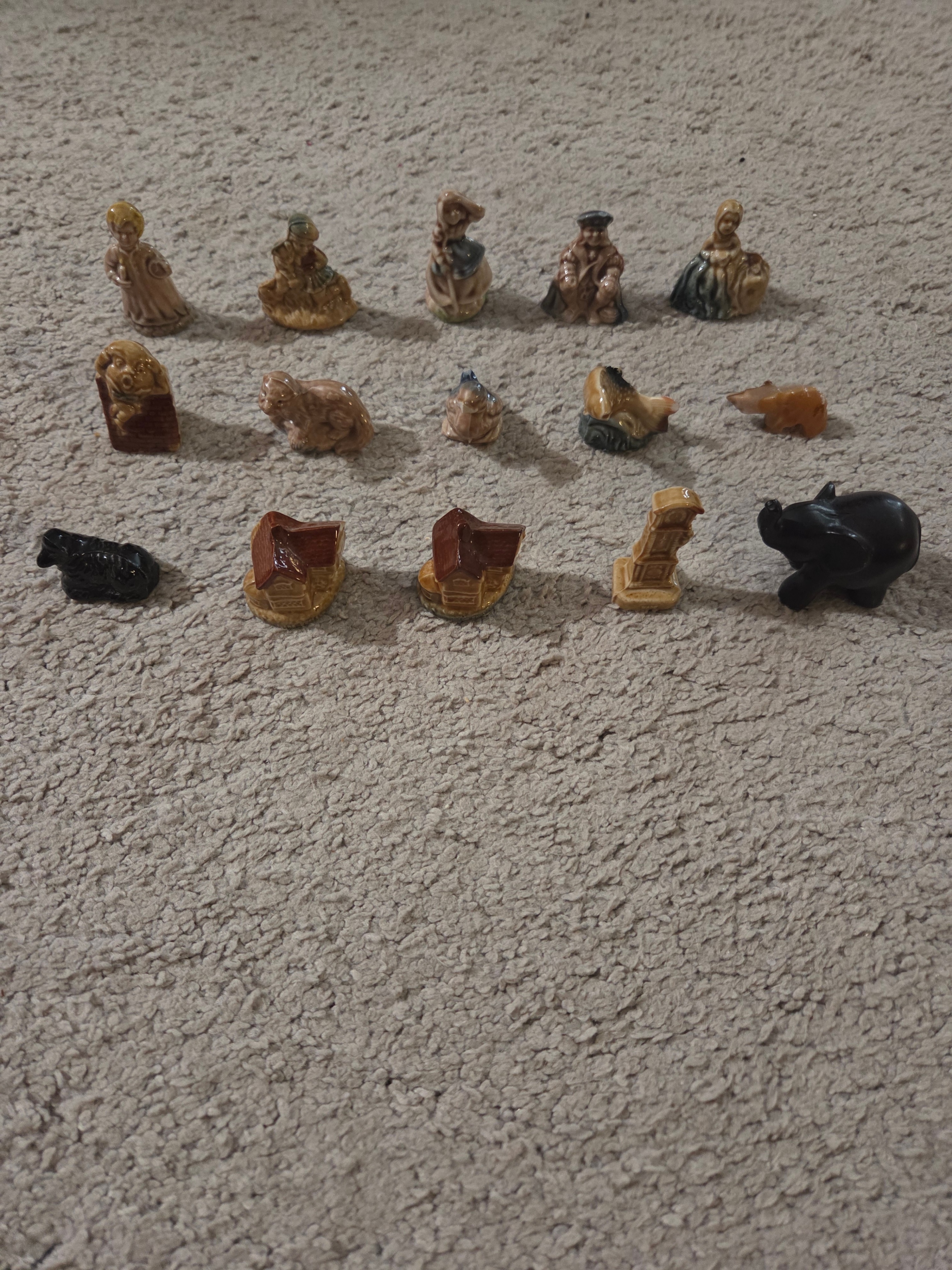 Rare Vintage Wade Whimsies Lot: Nursery Rhymes, Village Series+