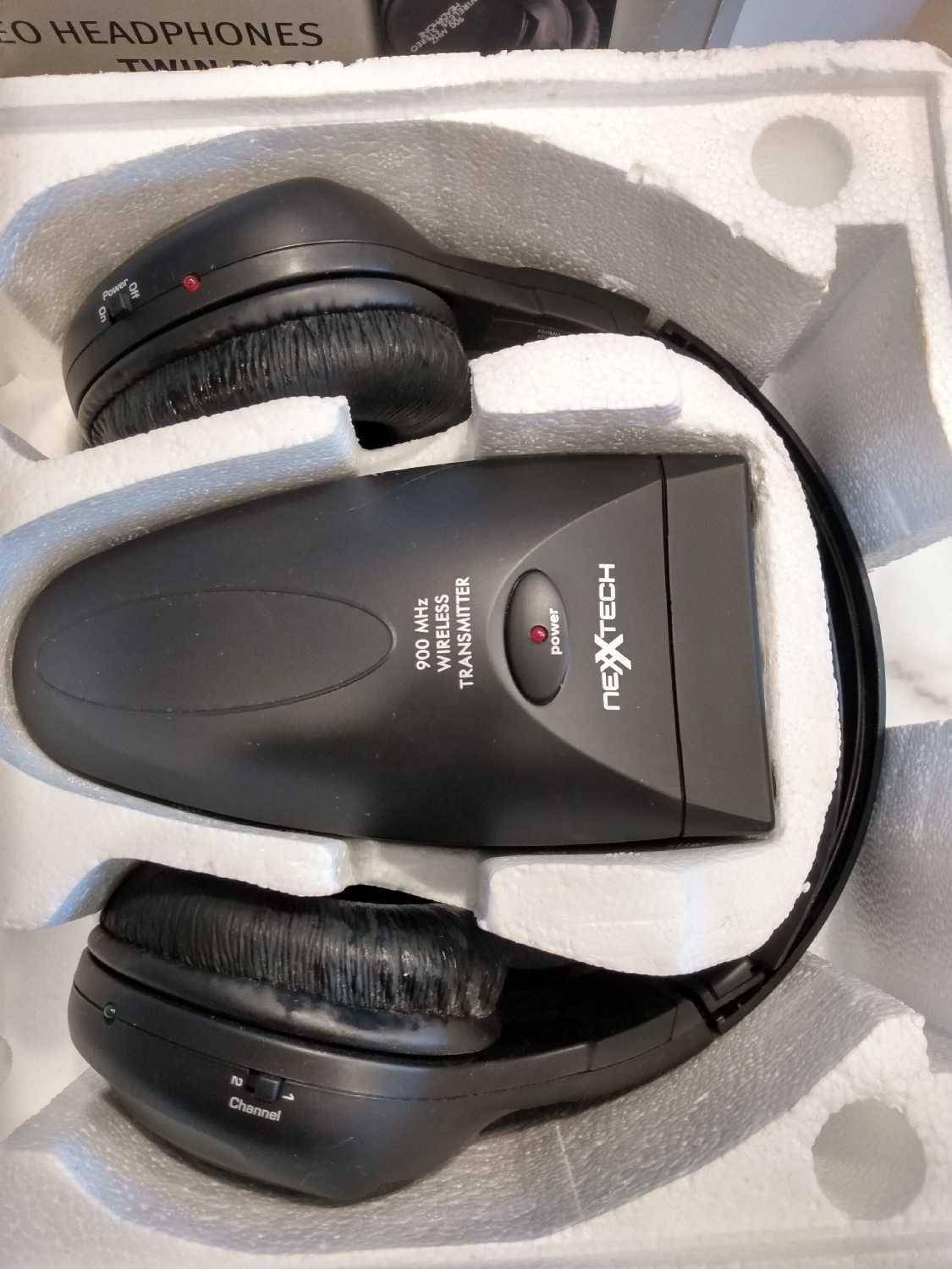 Nexxtech 900 MHz Stereo Headphones Twin Pack - photo 2